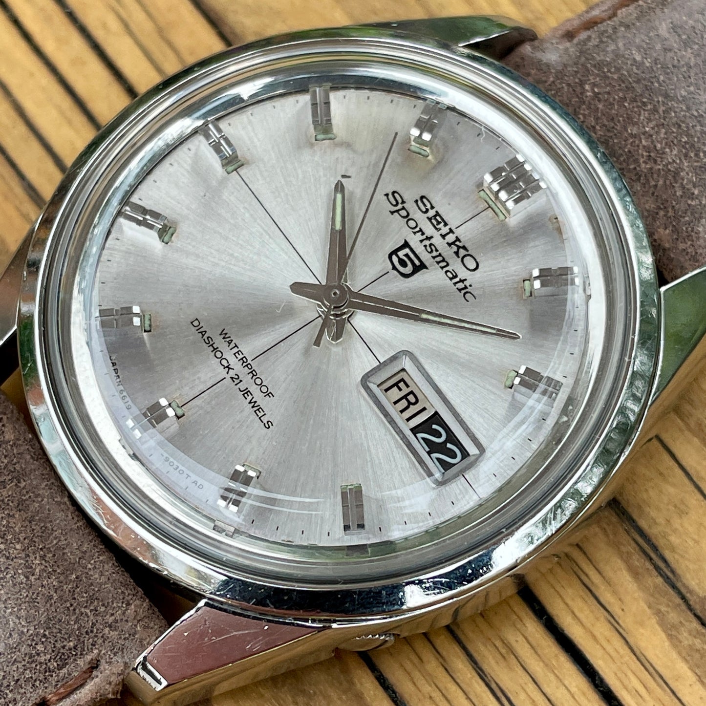 Seiko Sportsmatic 5 Automatic 6619-9010 December 1965