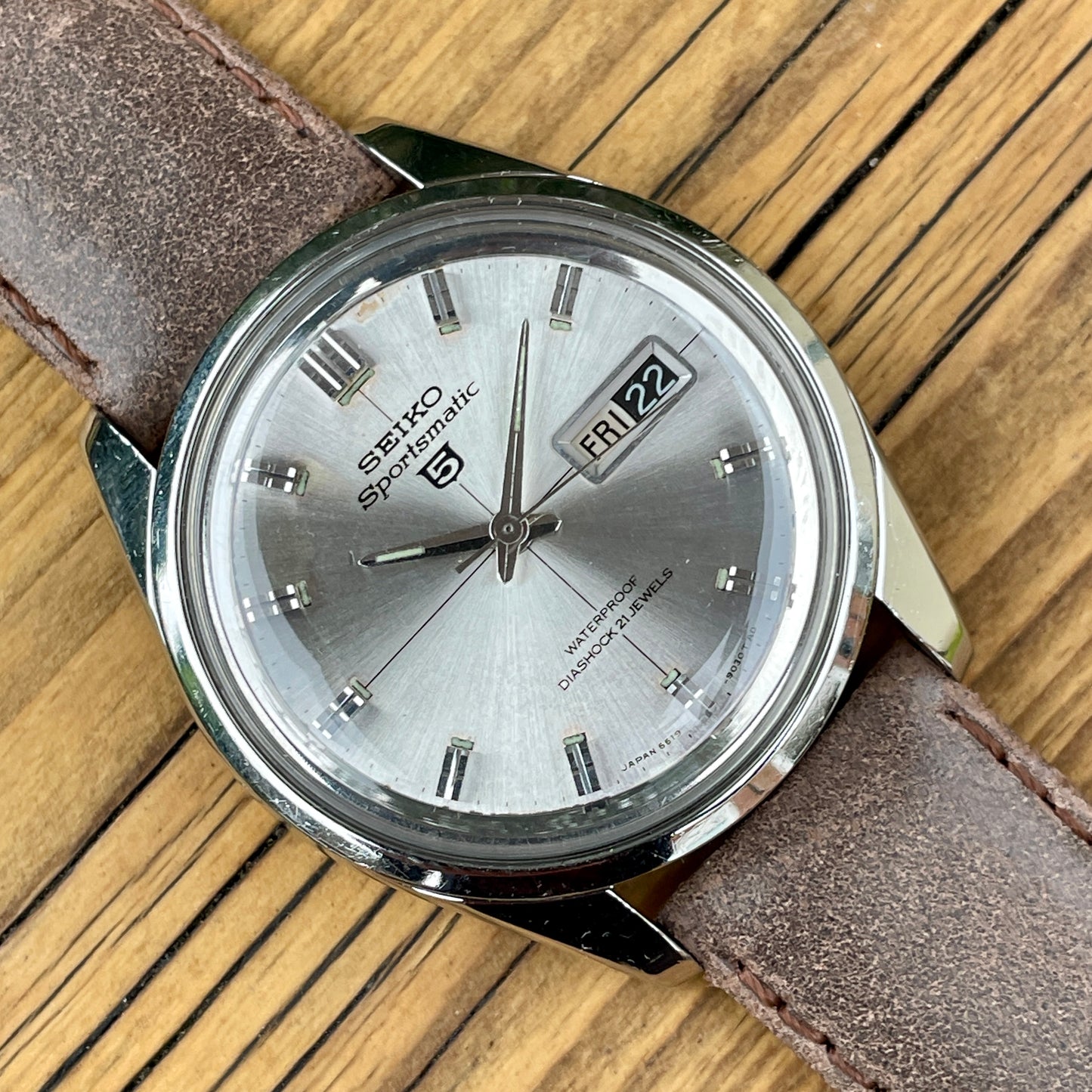 Seiko Sportsmatic 5 Automatic 6619-9010 December 1965