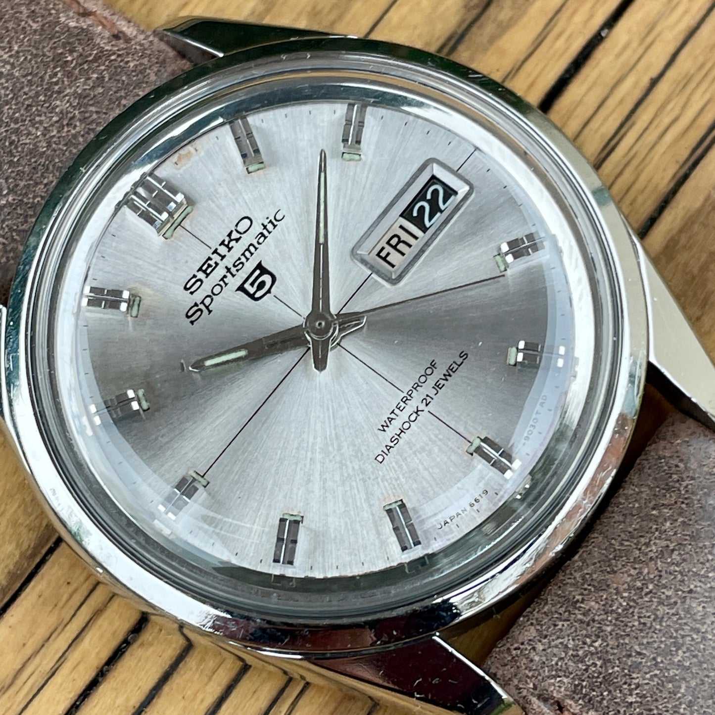 Seiko Sportsmatic 5 Automatic 6619-9010 December 1965