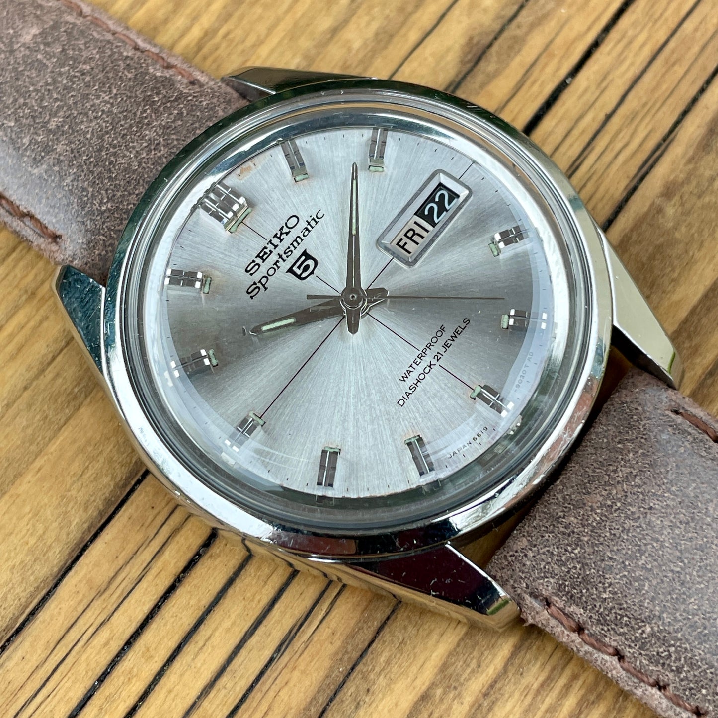 Seiko Sportsmatic 5 Automatic 6619-9010 December 1965