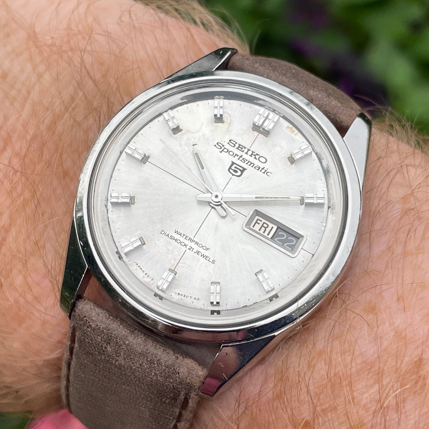 Seiko Sportsmatic 5 Automatic 6619-9010 December 1965
