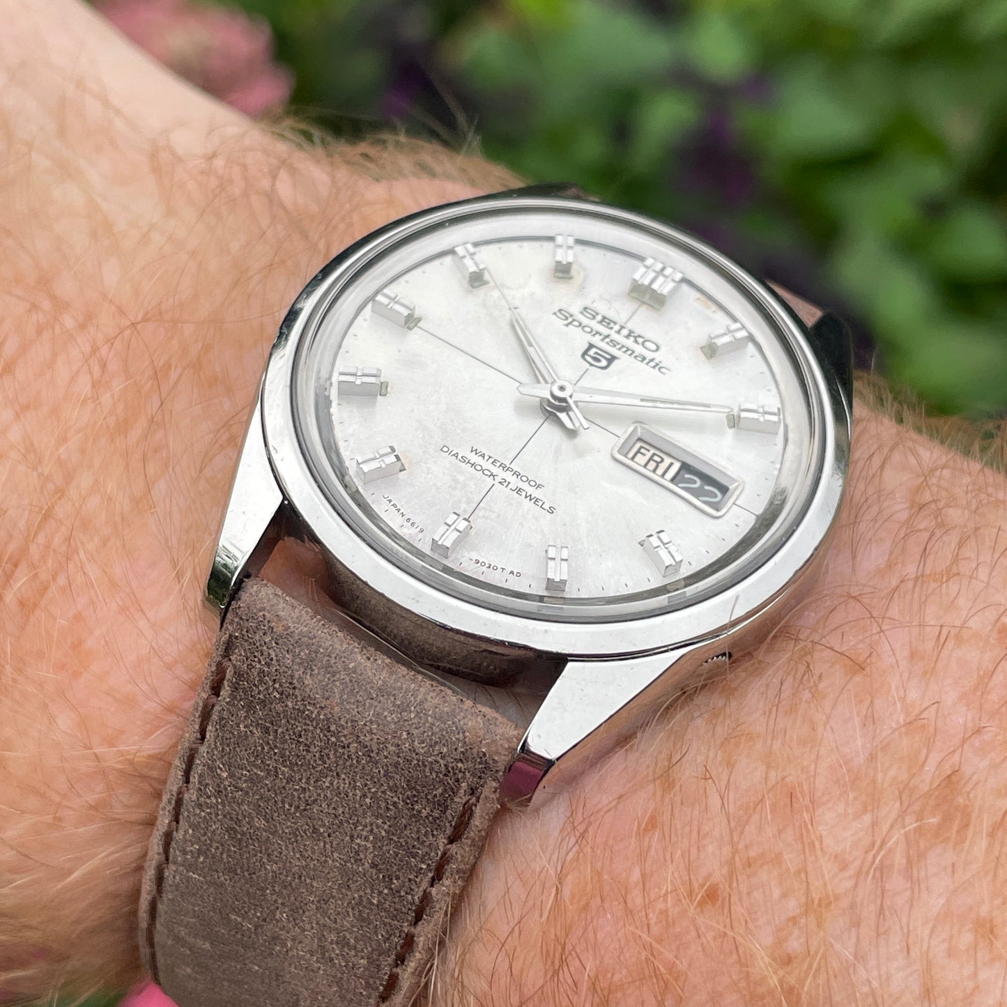 Seiko Sportsmatic 5 Automatic 6619-9010 December 1965