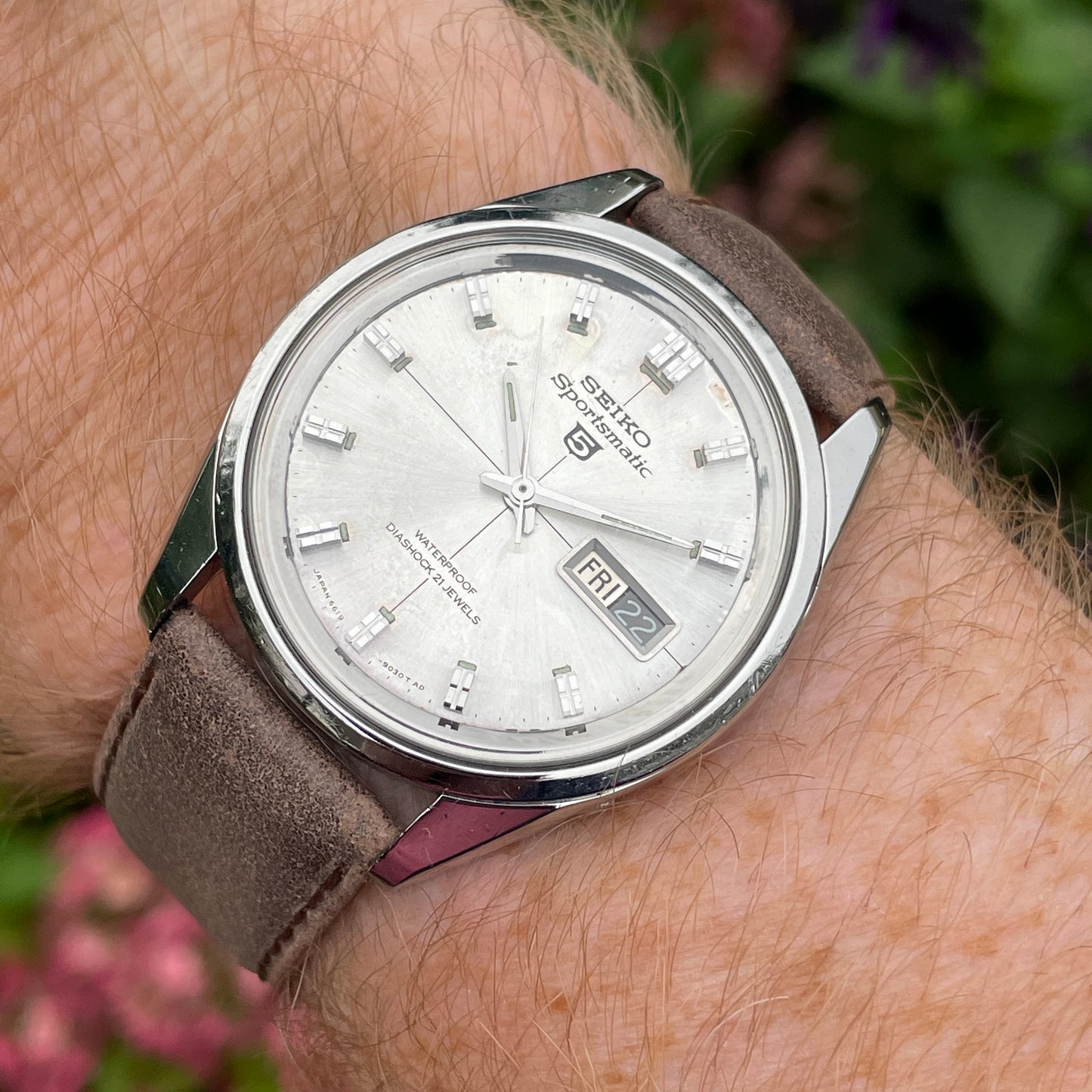 Seiko Sportsmatic 5 Automatic 6619-9010 December 1965