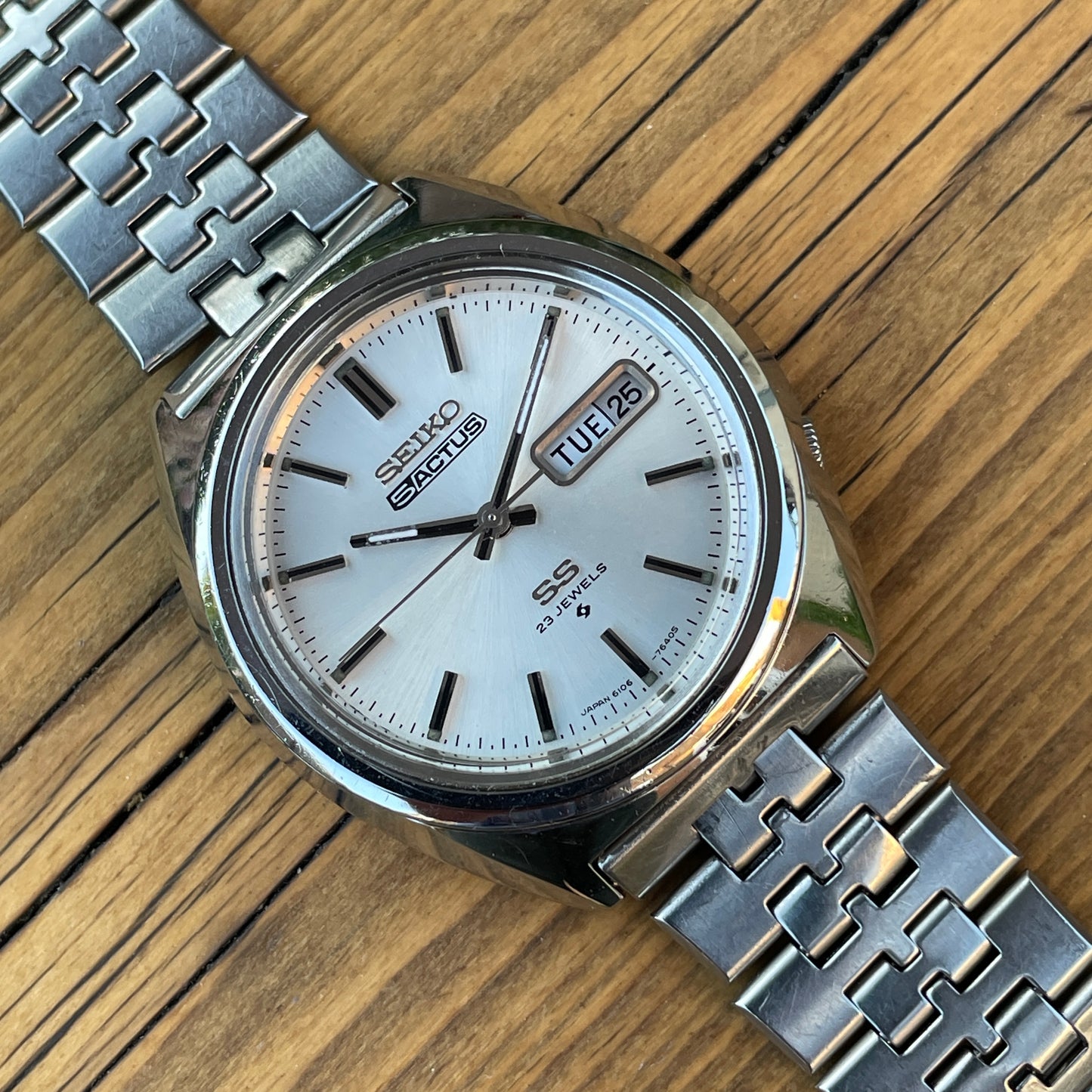 Seiko Actus Automatic Watch 6106-7520 February 1973