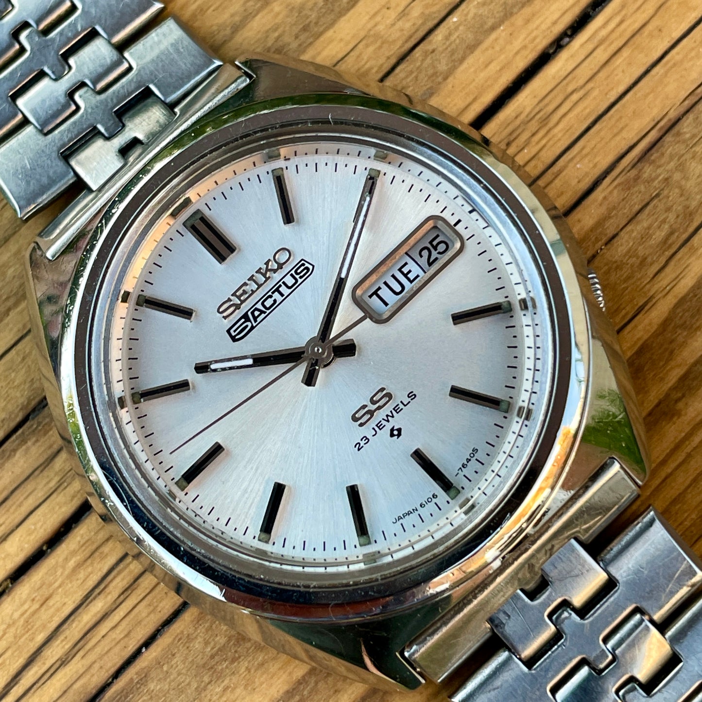 Seiko Actus Automatic Watch 6106-7520 February 1973