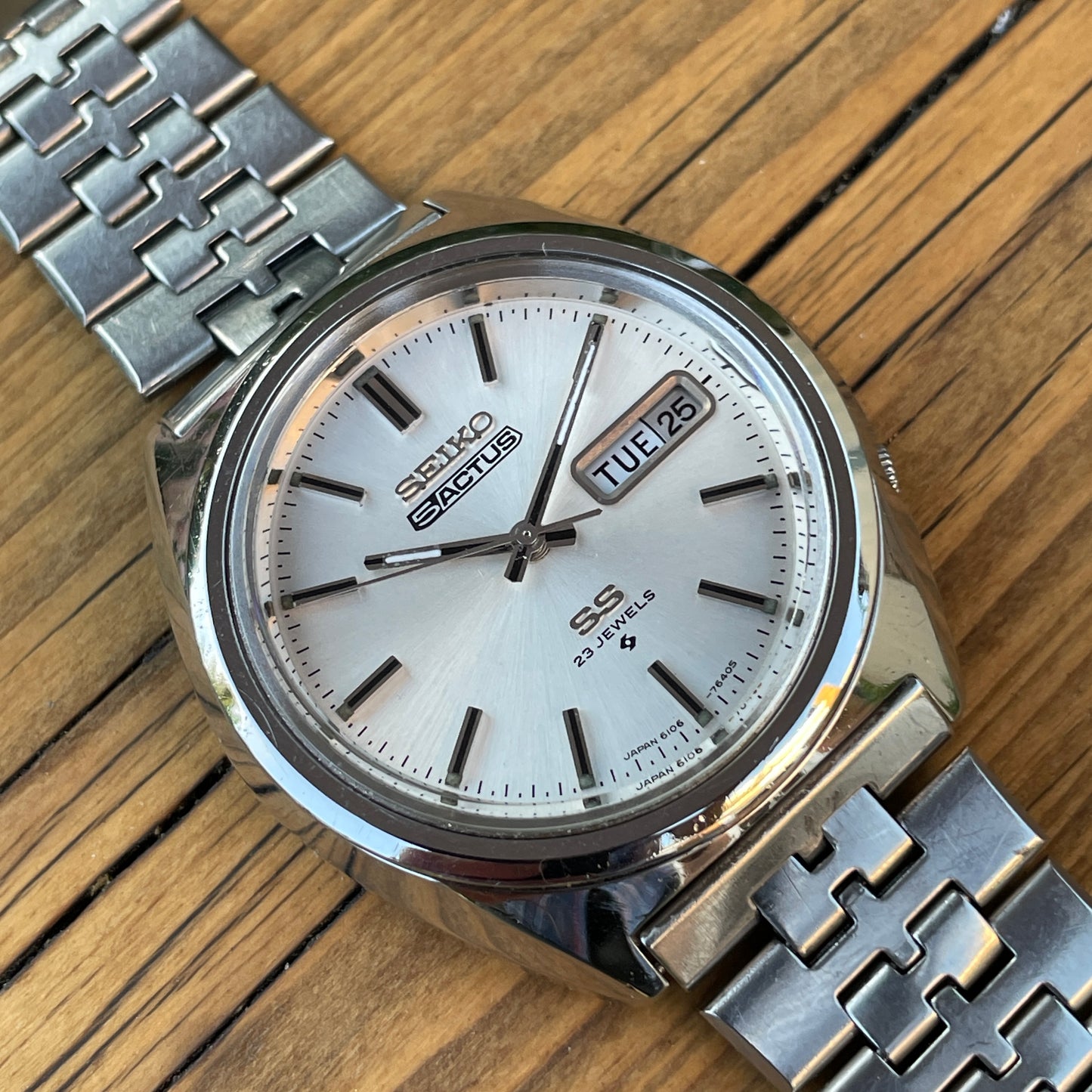 Seiko Actus Automatic Watch 6106-7520 February 1973