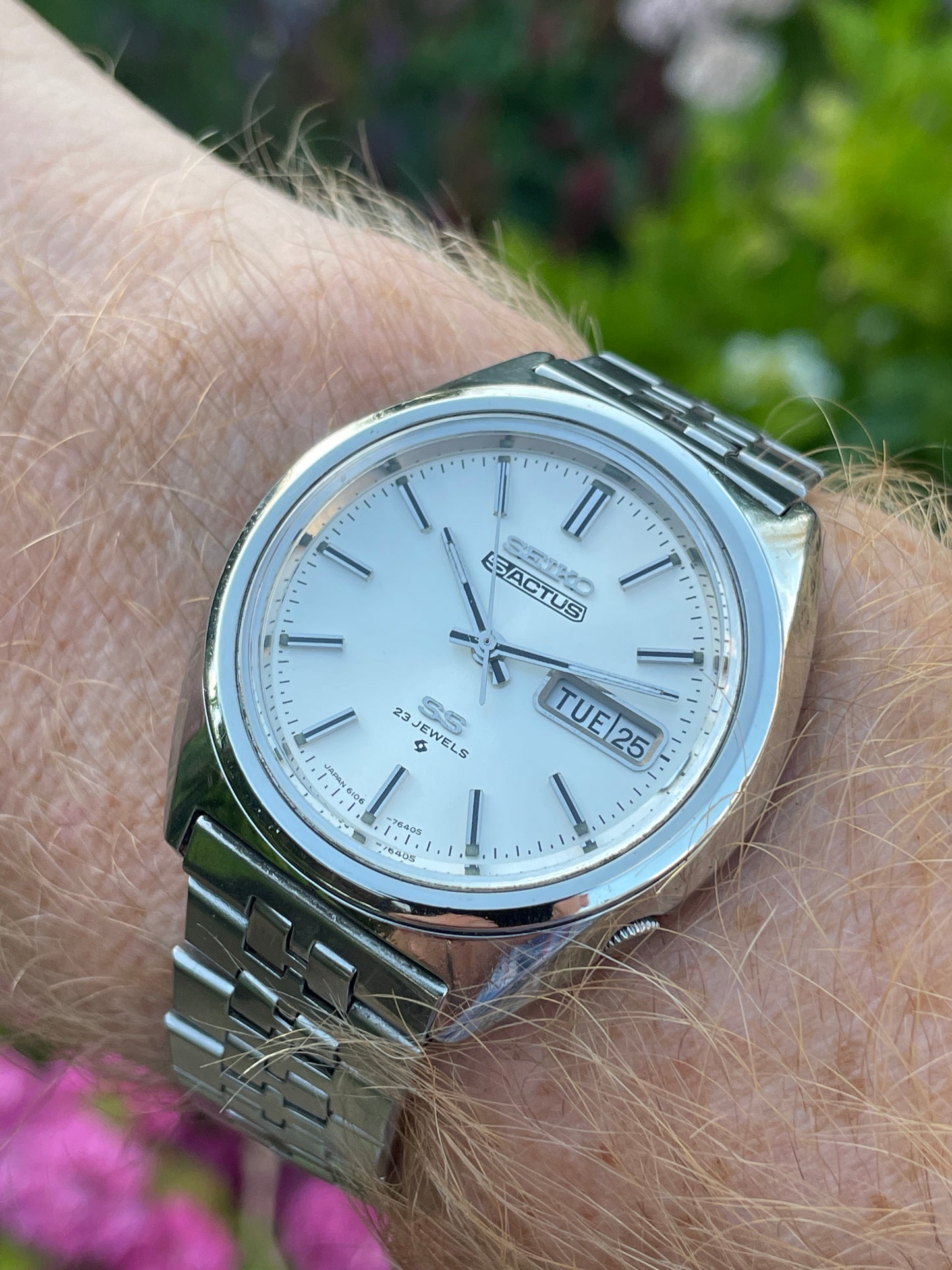 Seiko Actus Automatic Watch 6106-7520 February 1973