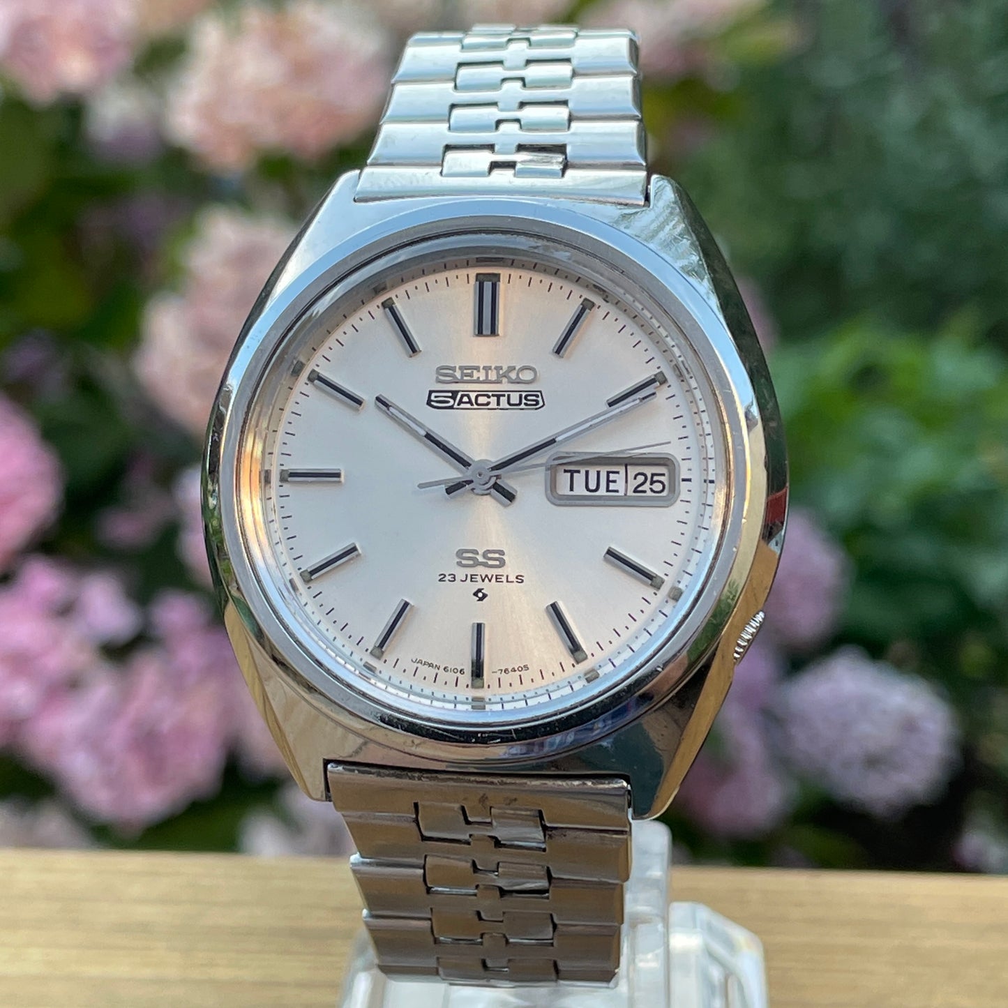 Seiko Actus Automatic Watch 6106-7520 February 1973