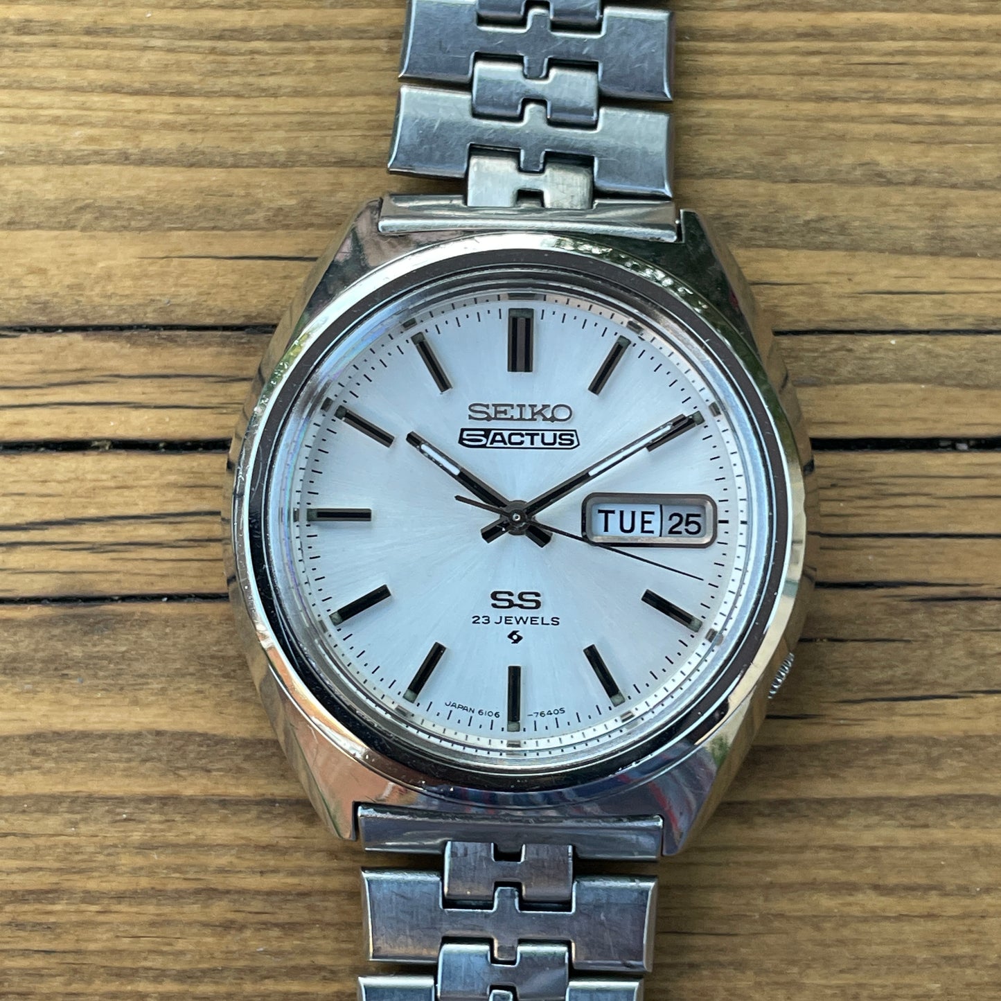 Seiko Actus Automatic Watch 6106-7520 February 1973