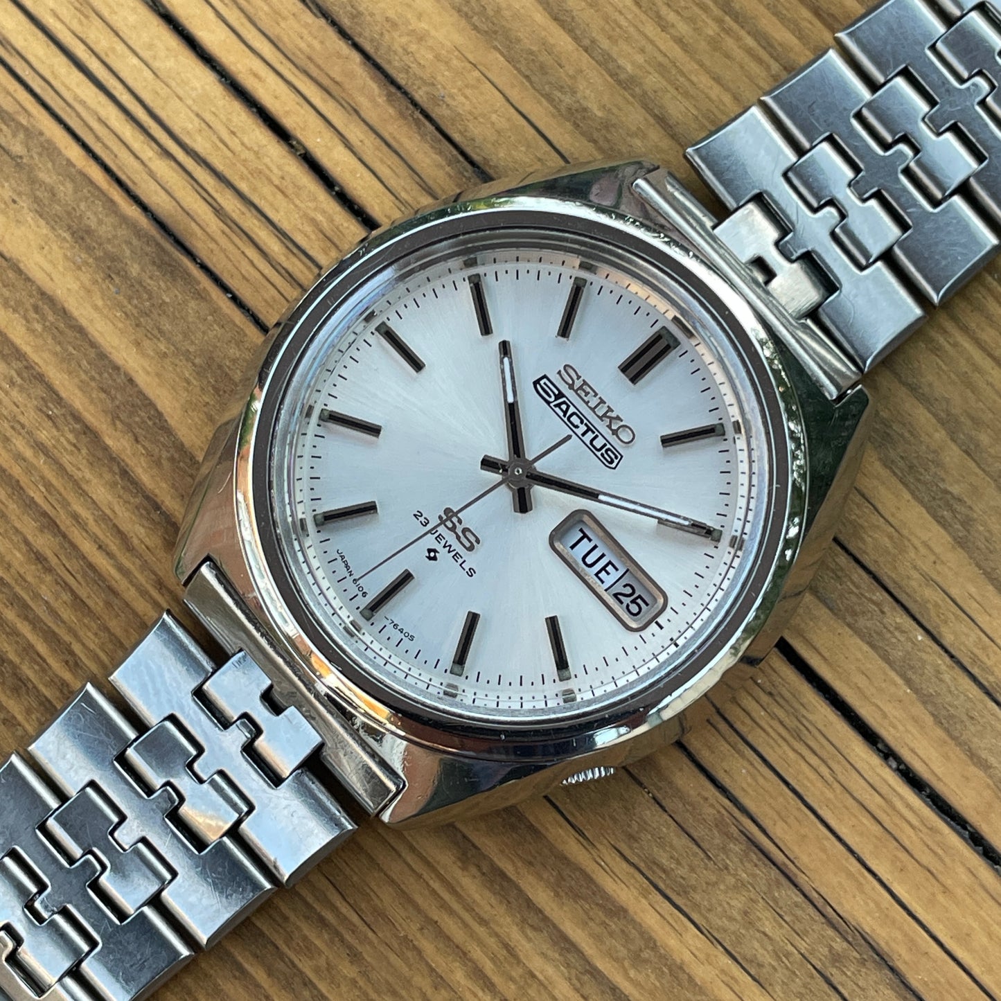 Seiko Actus Automatic Watch 6106-7520 February 1973