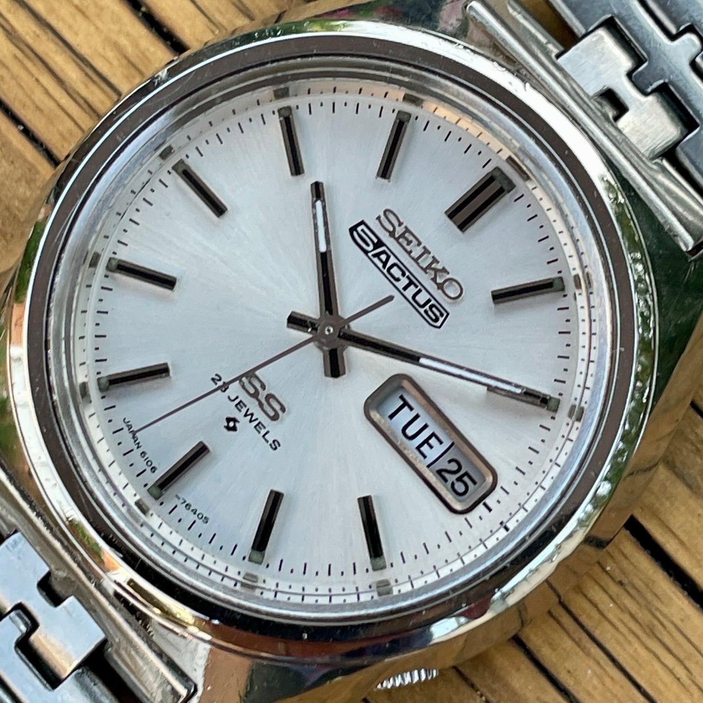 Seiko Actus Automatic Watch 6106-7520 February 1973
