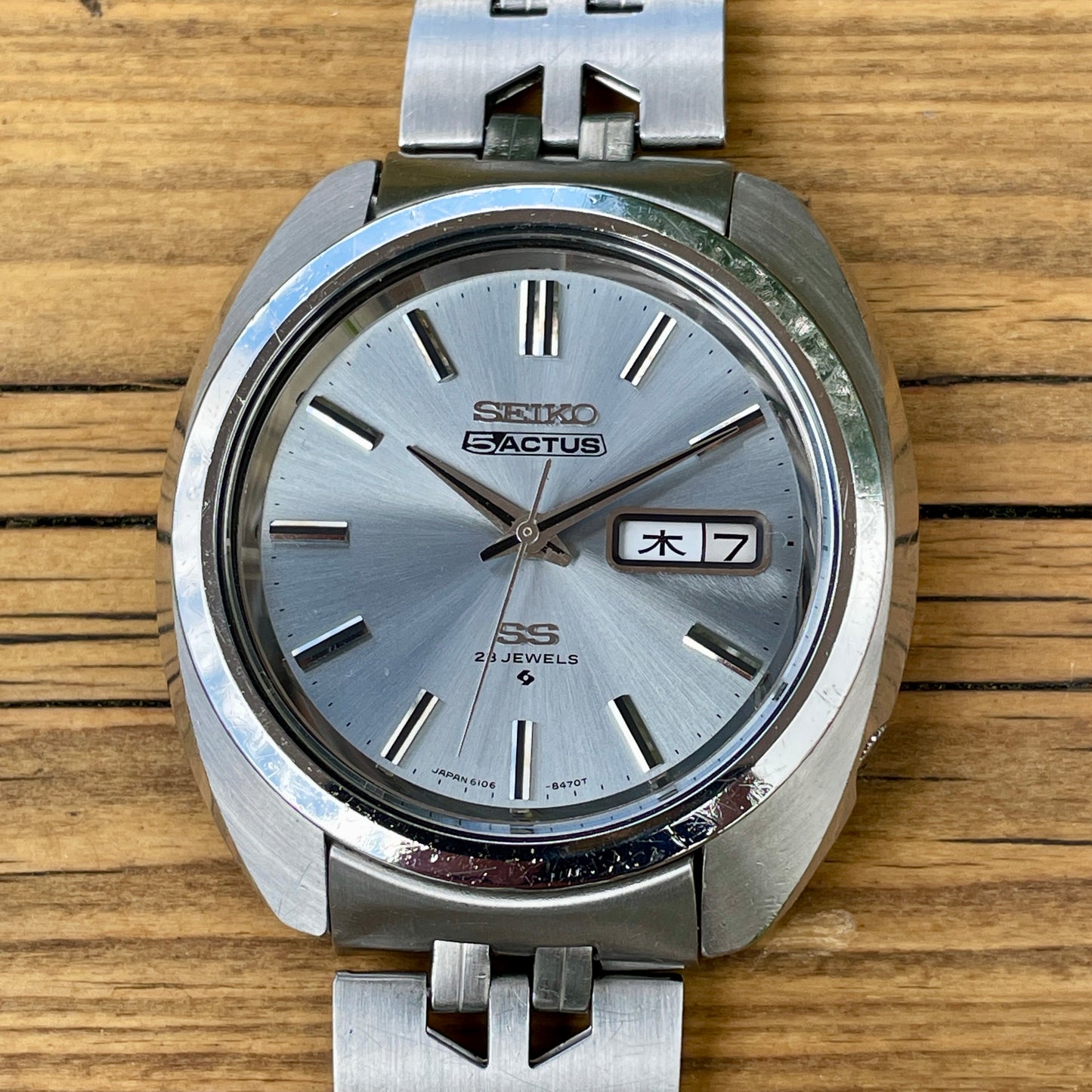 Seiko Actus Automatic 6106-8440 December 1979
