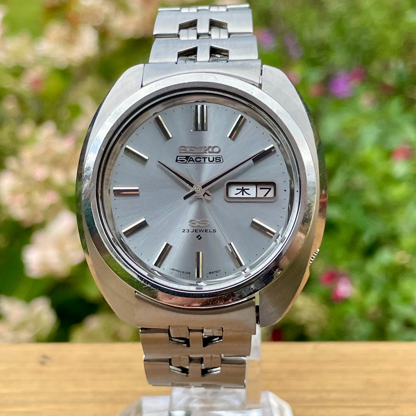 Seiko Actus Automatic 6106-8440 December 1979