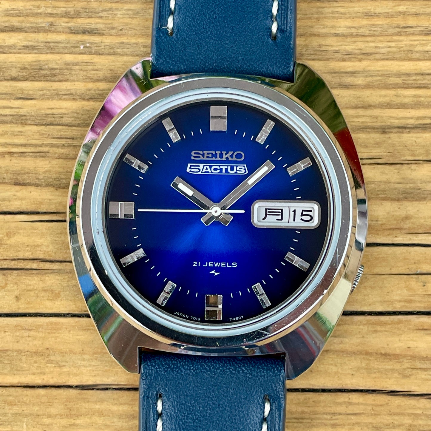 Seiko 5Actus Automatic 7019-7350 October 1974