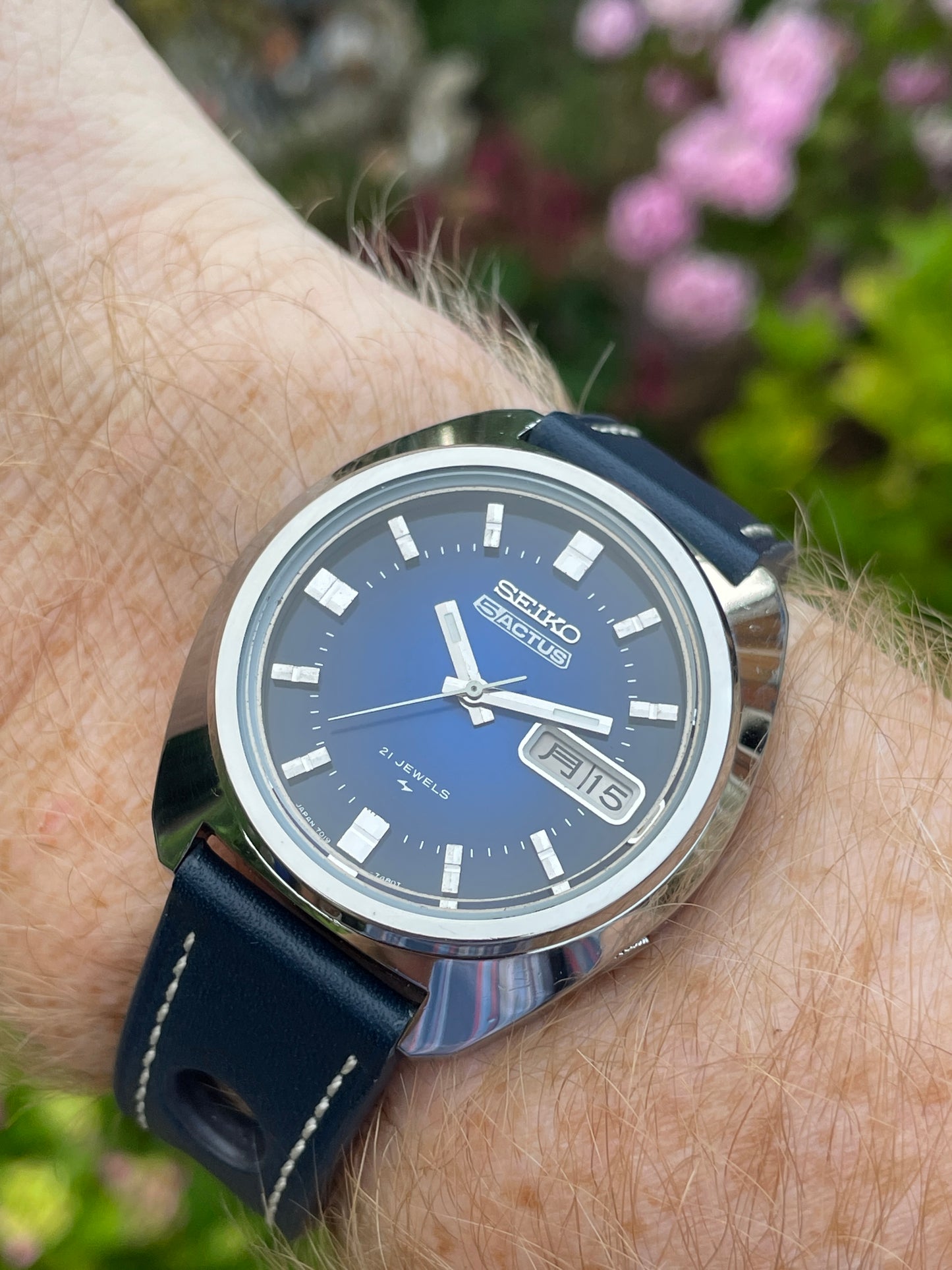 Seiko 5Actus Automatic 7019-7350 October 1974