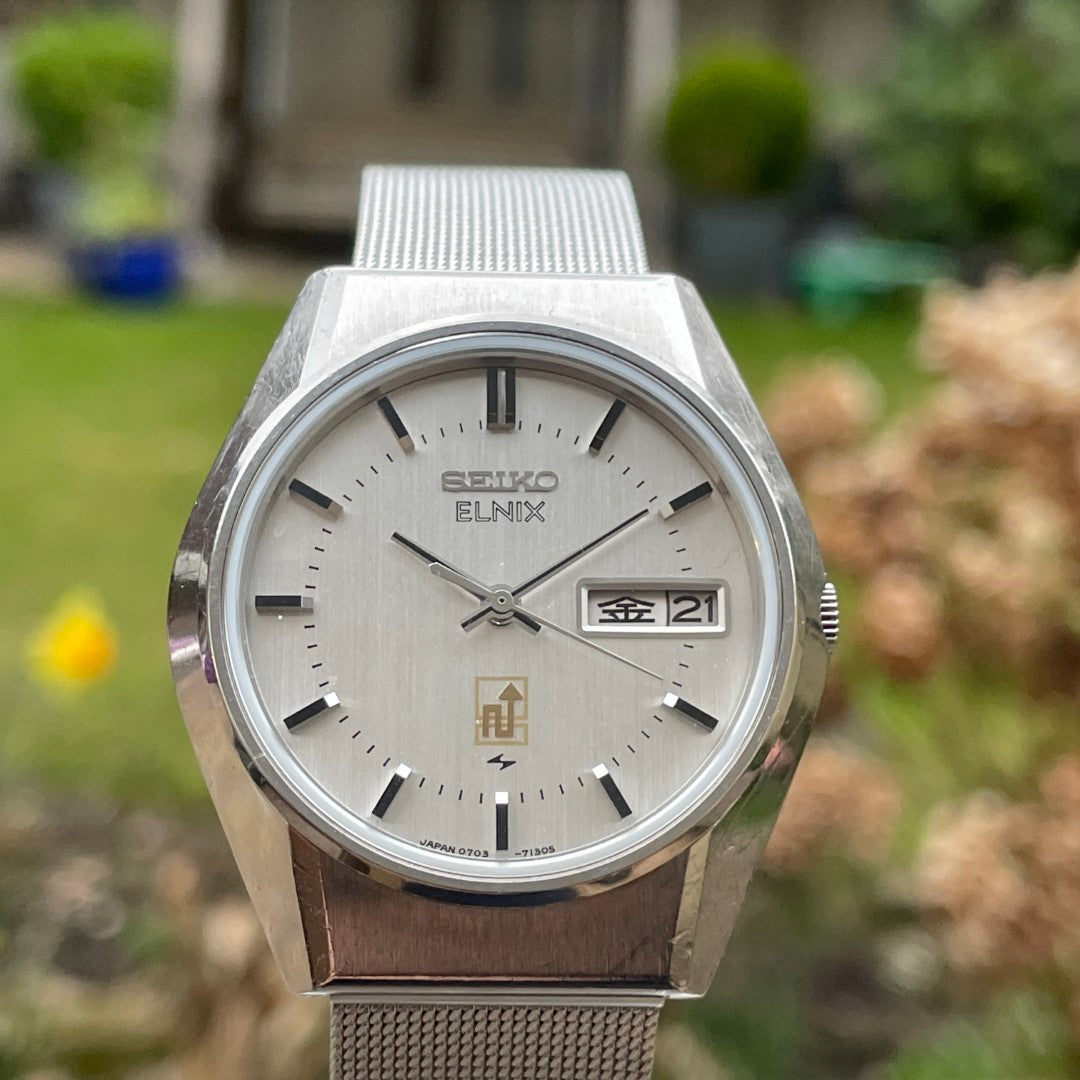 Seiko Elnix Electronic Balance 0703-7110 December 1974