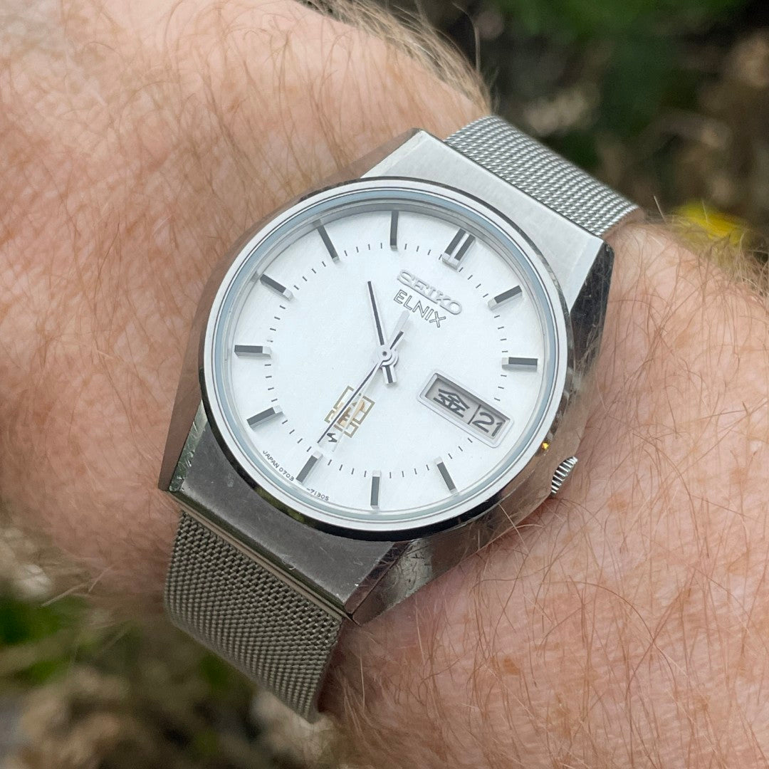Seiko Elnix Electronic Balance 0703-7110 December 1974