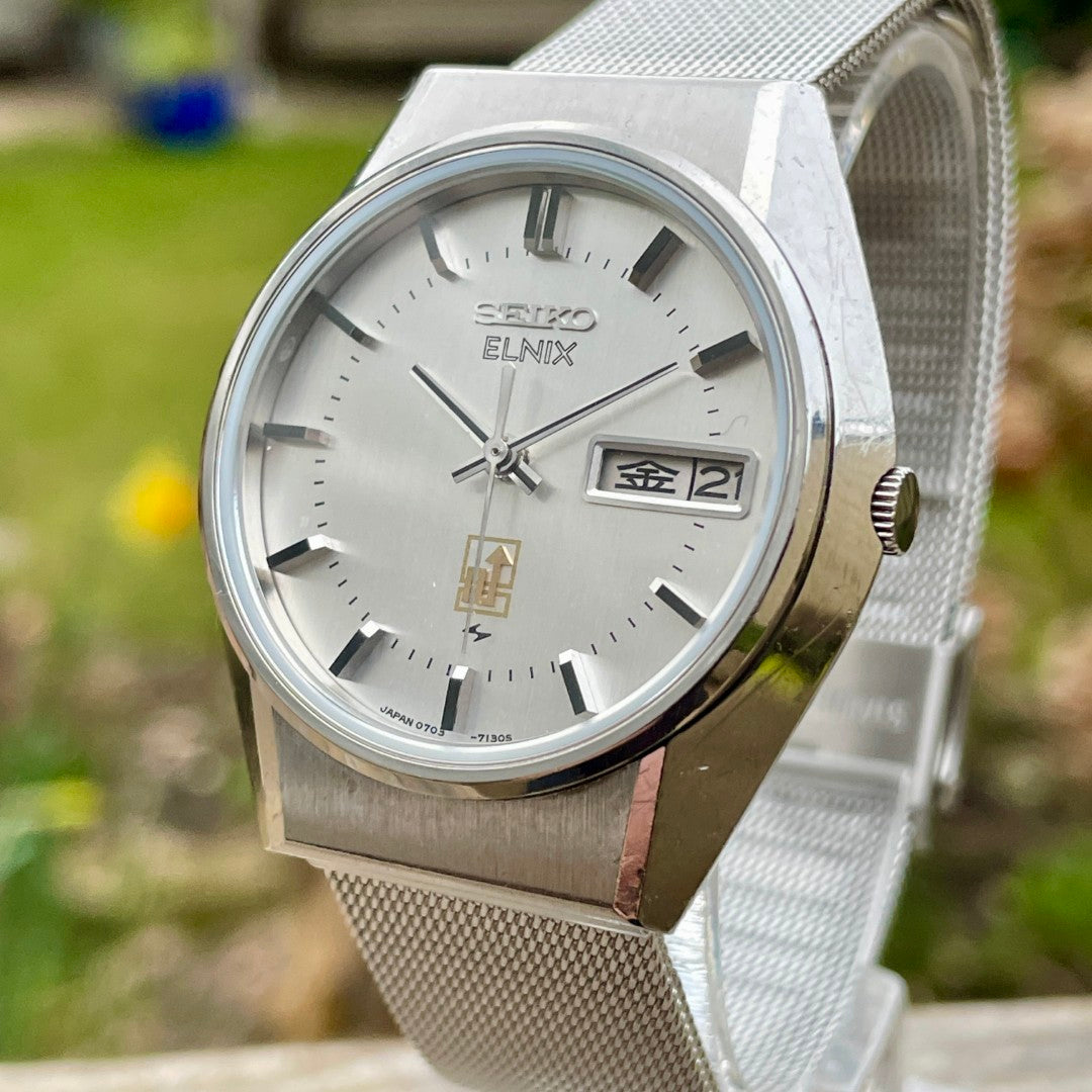 Seiko Elnix Electronic Balance 0703-7110 December 1974