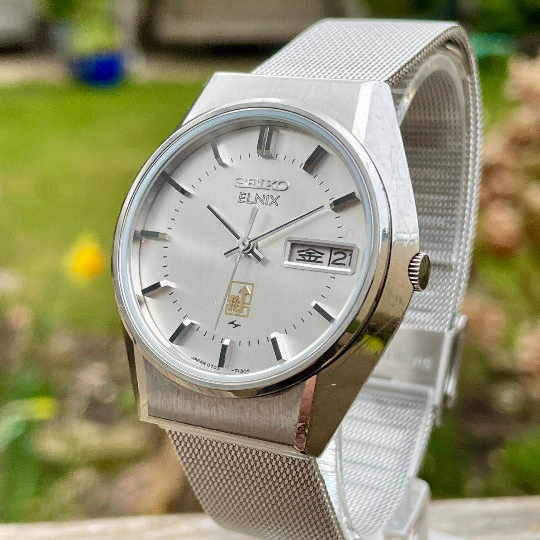 Seiko Elnix Electronic Balance 0703-7110 December 1974