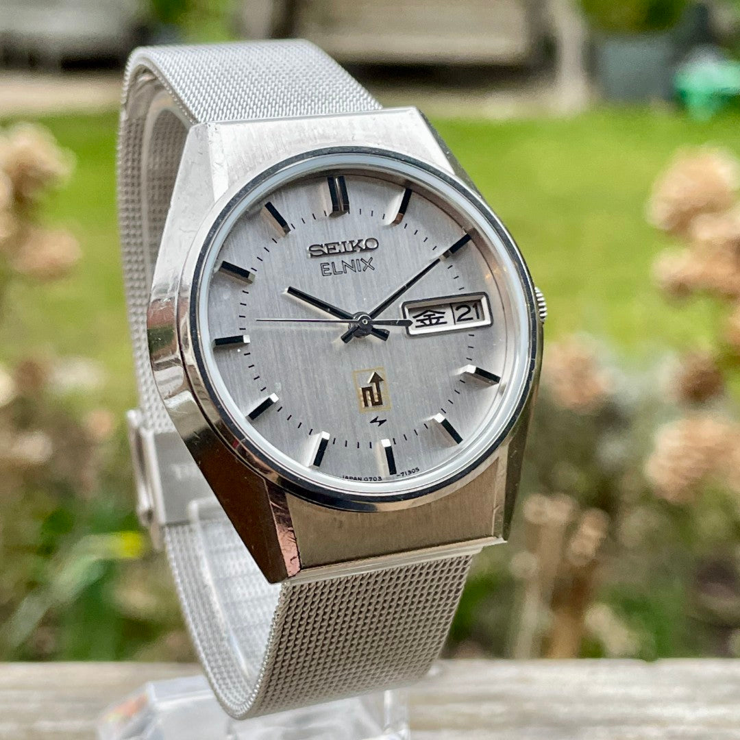 Seiko Elnix Electronic Balance 0703-7110 December 1974