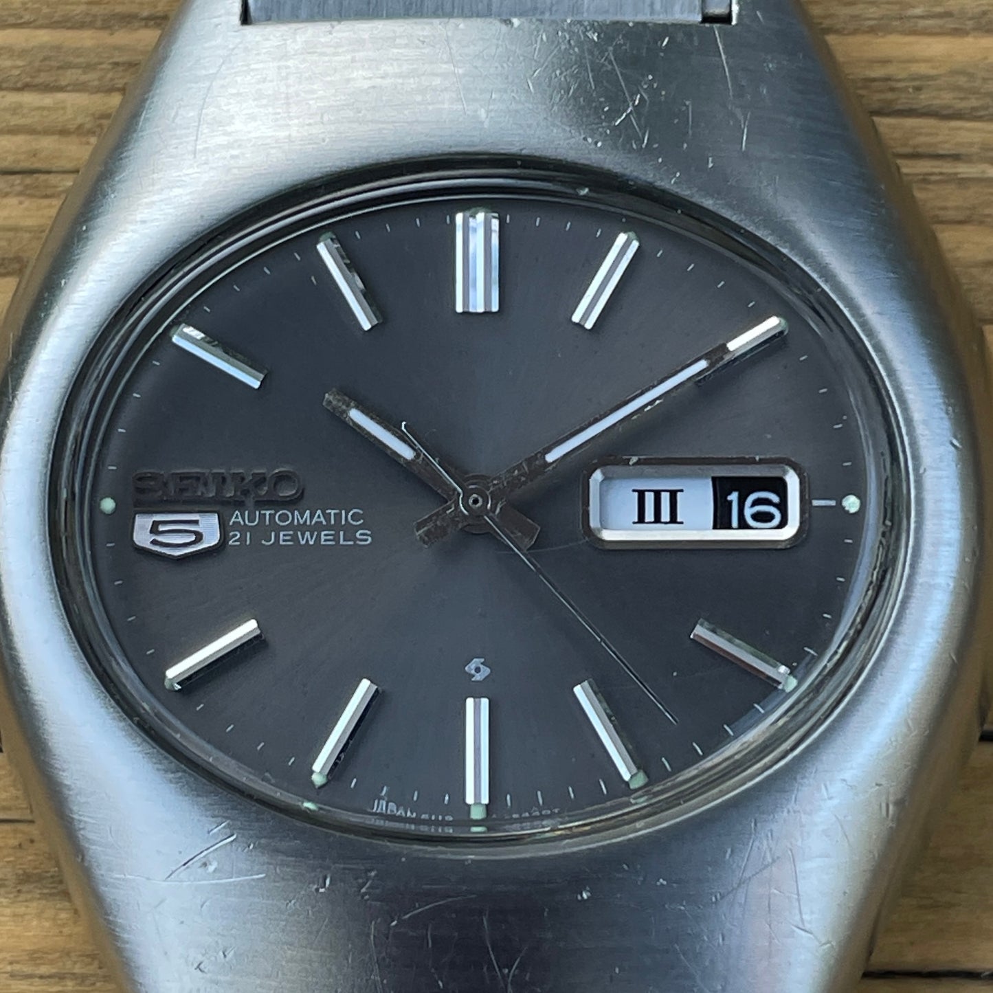 Seiko 5 Automatic  6119-5421 July 1973