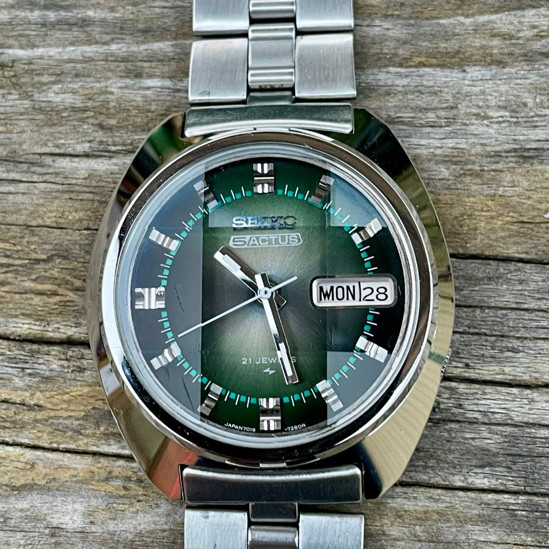 Seiko Actus Automatic 7019-7350 January 1975