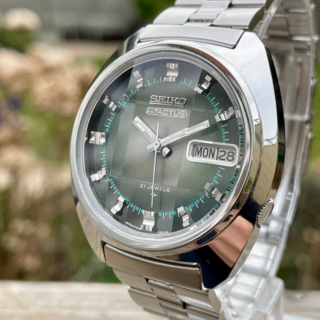 Seiko Actus Automatic 7019-7350 January 1975