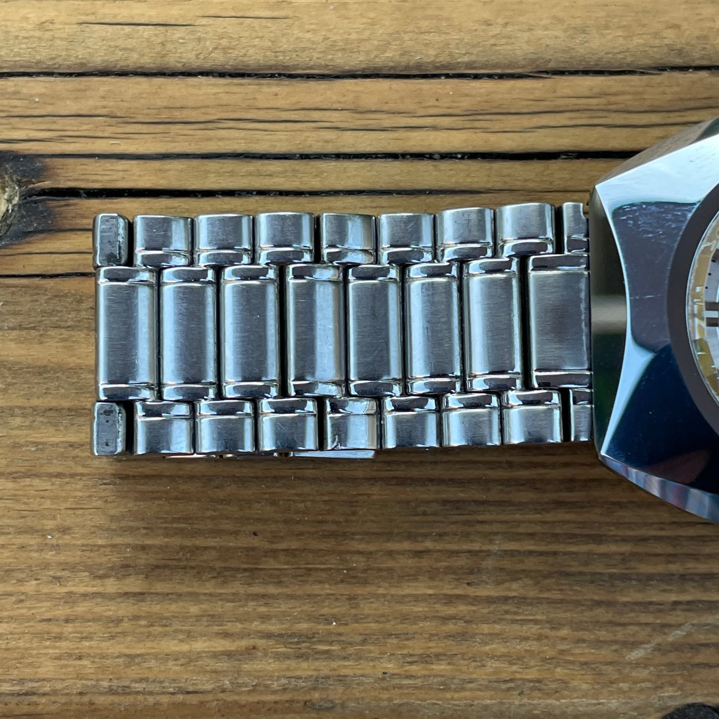 Technos Tungsten Retro Quartz Watch (Short Strap)
