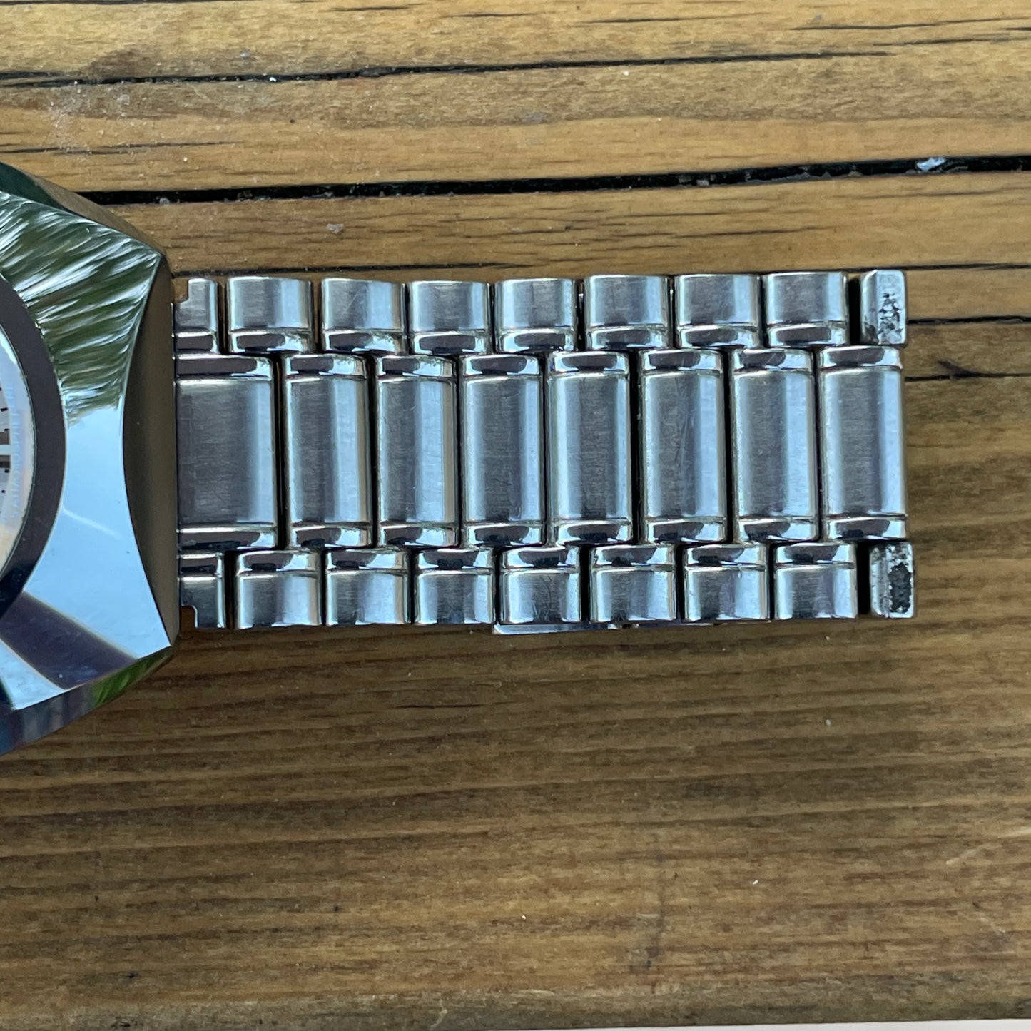 Technos Tungsten Retro Quartz Watch (Short Strap)