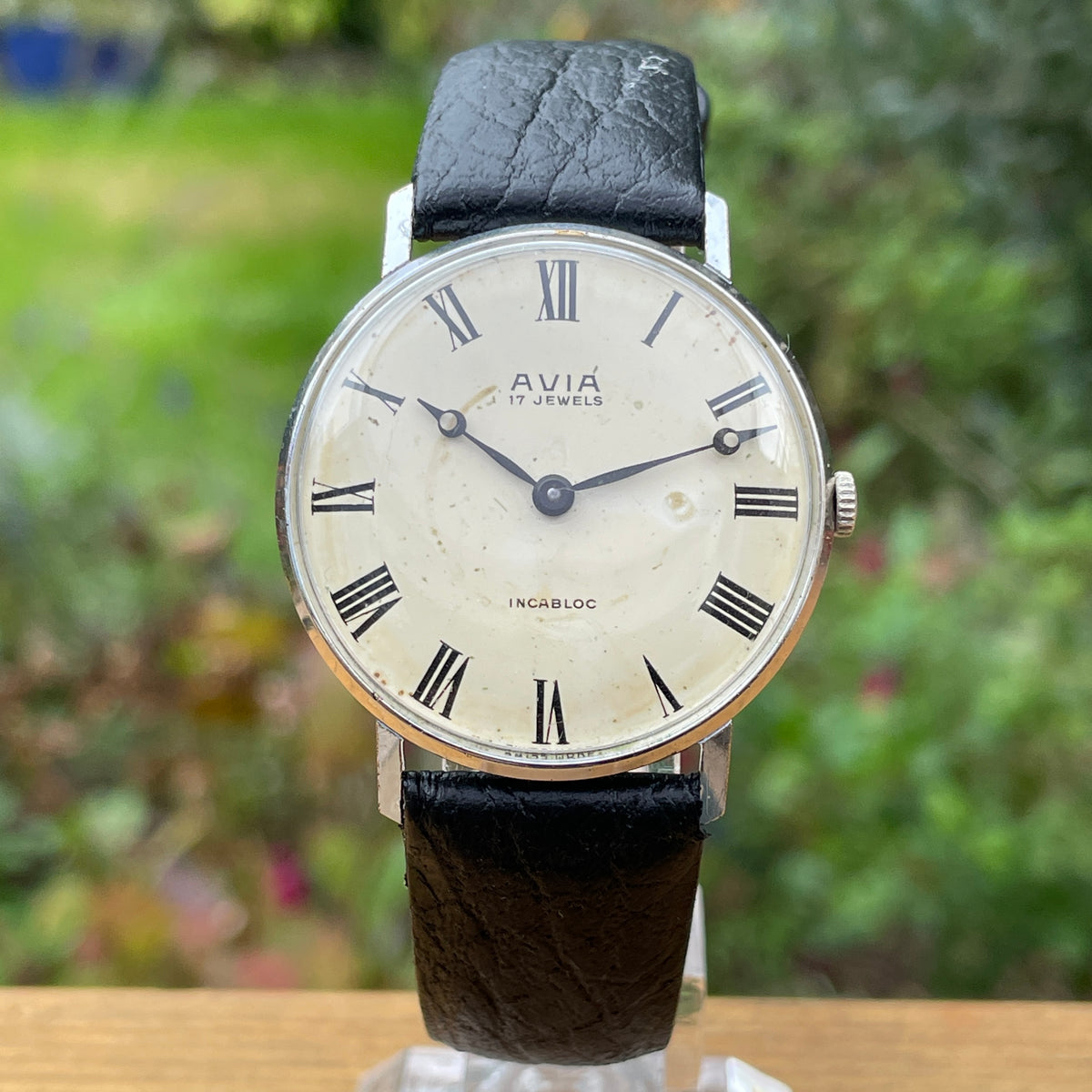 Vintage Avia Hand Wind Mechanical Watch