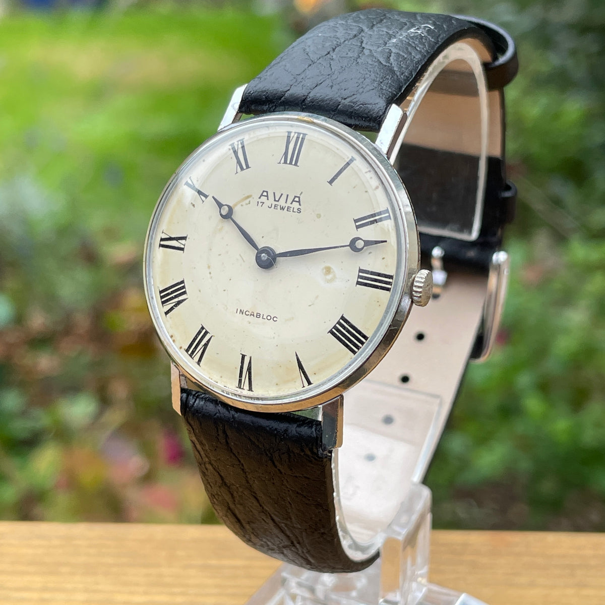 Vintage Avia Hand Wind Mechanical Watch
