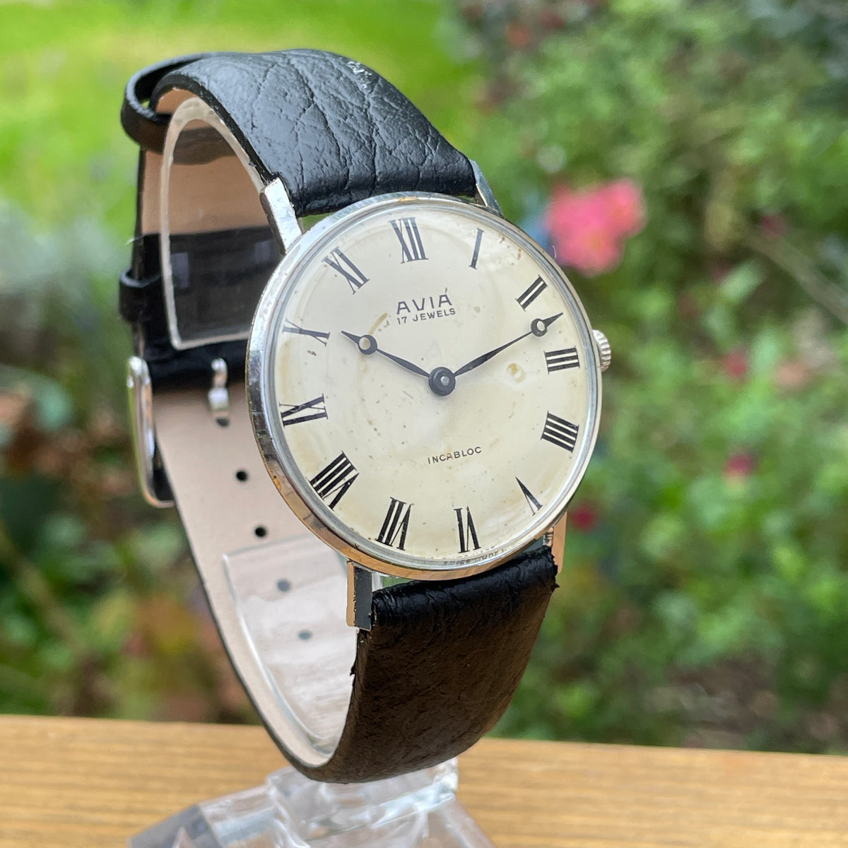 Vintage Avia Hand Wind Mechanical Watch