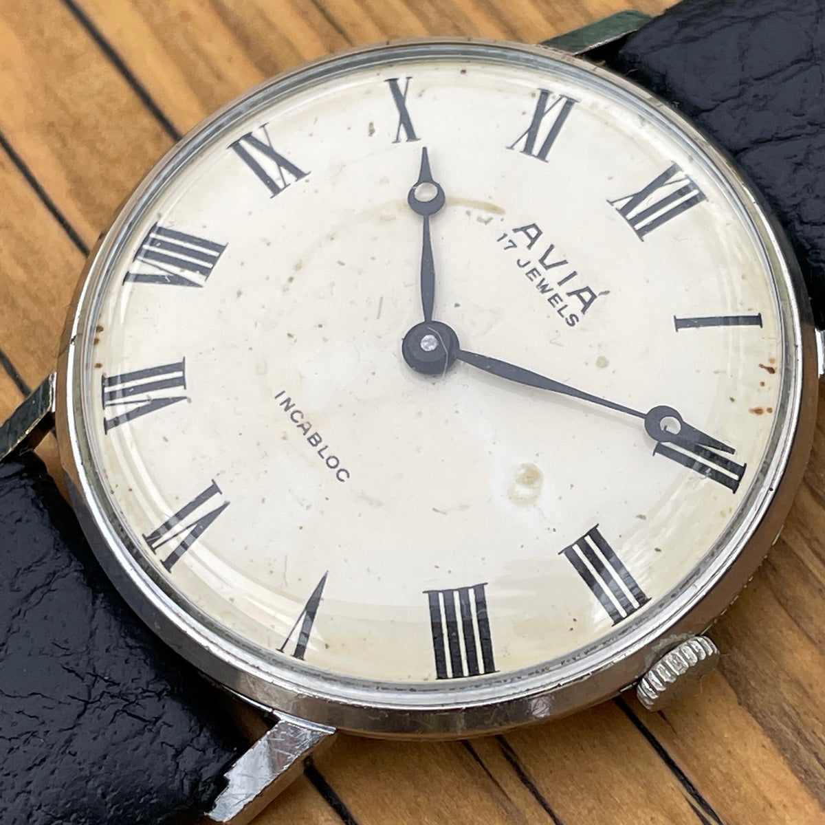 Vintage Avia Hand Wind Mechanical Watch