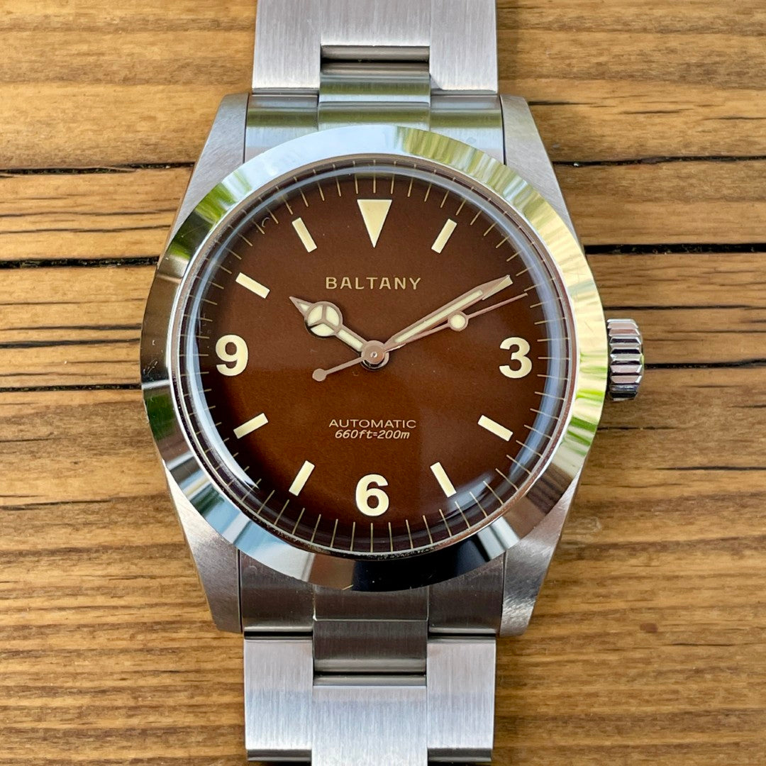 Baltany Tropical Dial Explorer Homage Automatic