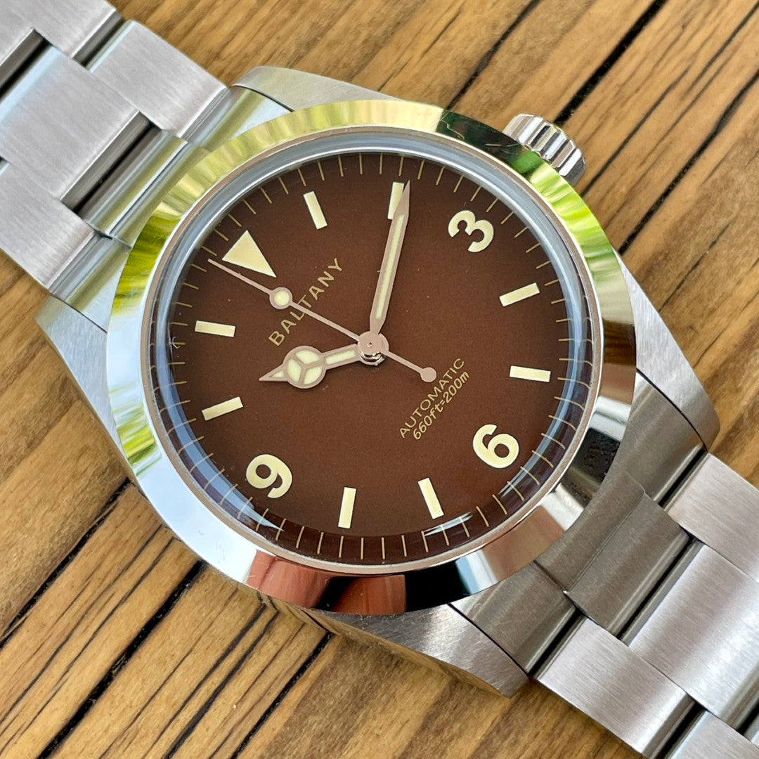 Baltany Tropical Dial Explorer Homage Automatic