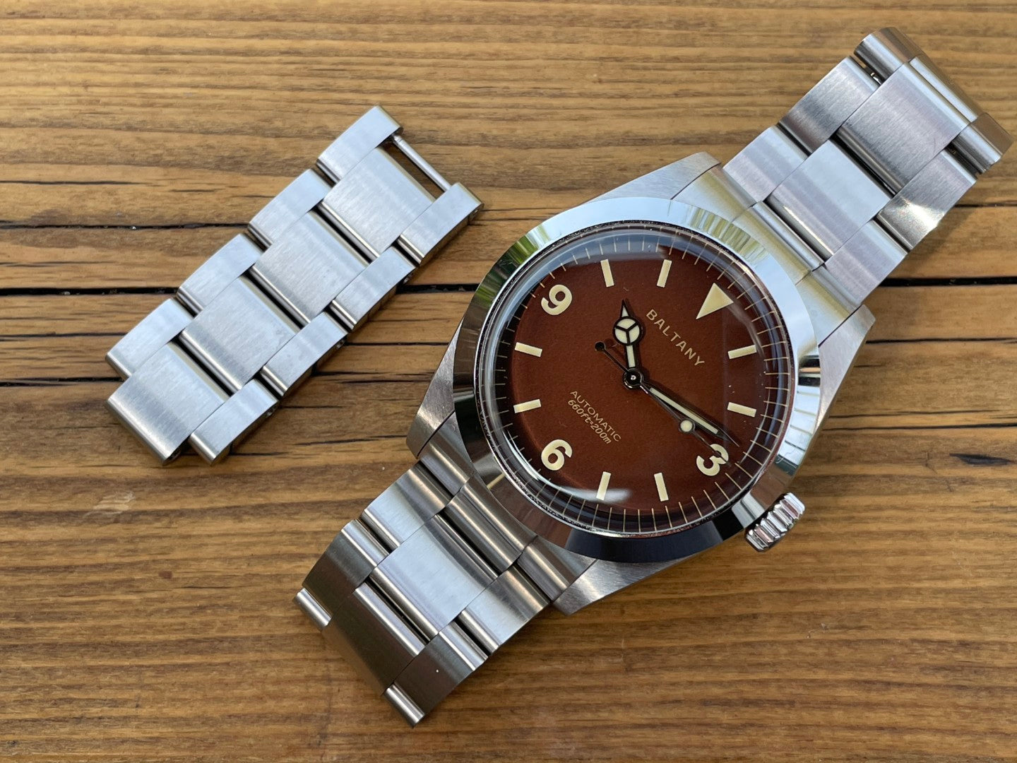Baltany Tropical Dial Explorer Homage Automatic