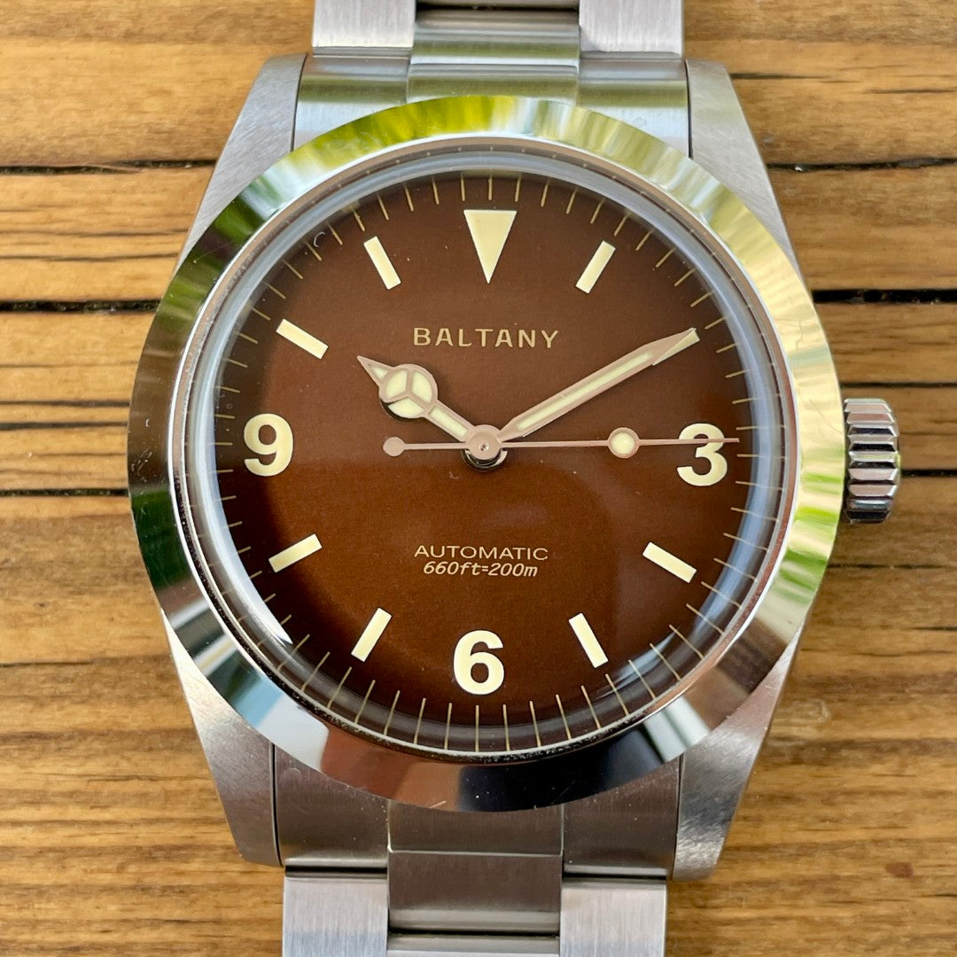 Baltany Tropical Dial Explorer Homage Automatic