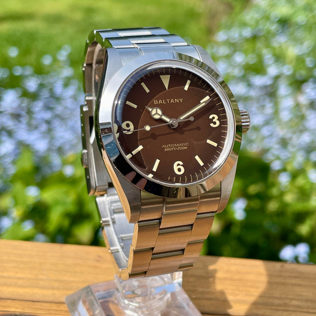 Baltany Tropical Dial Explorer Homage Automatic