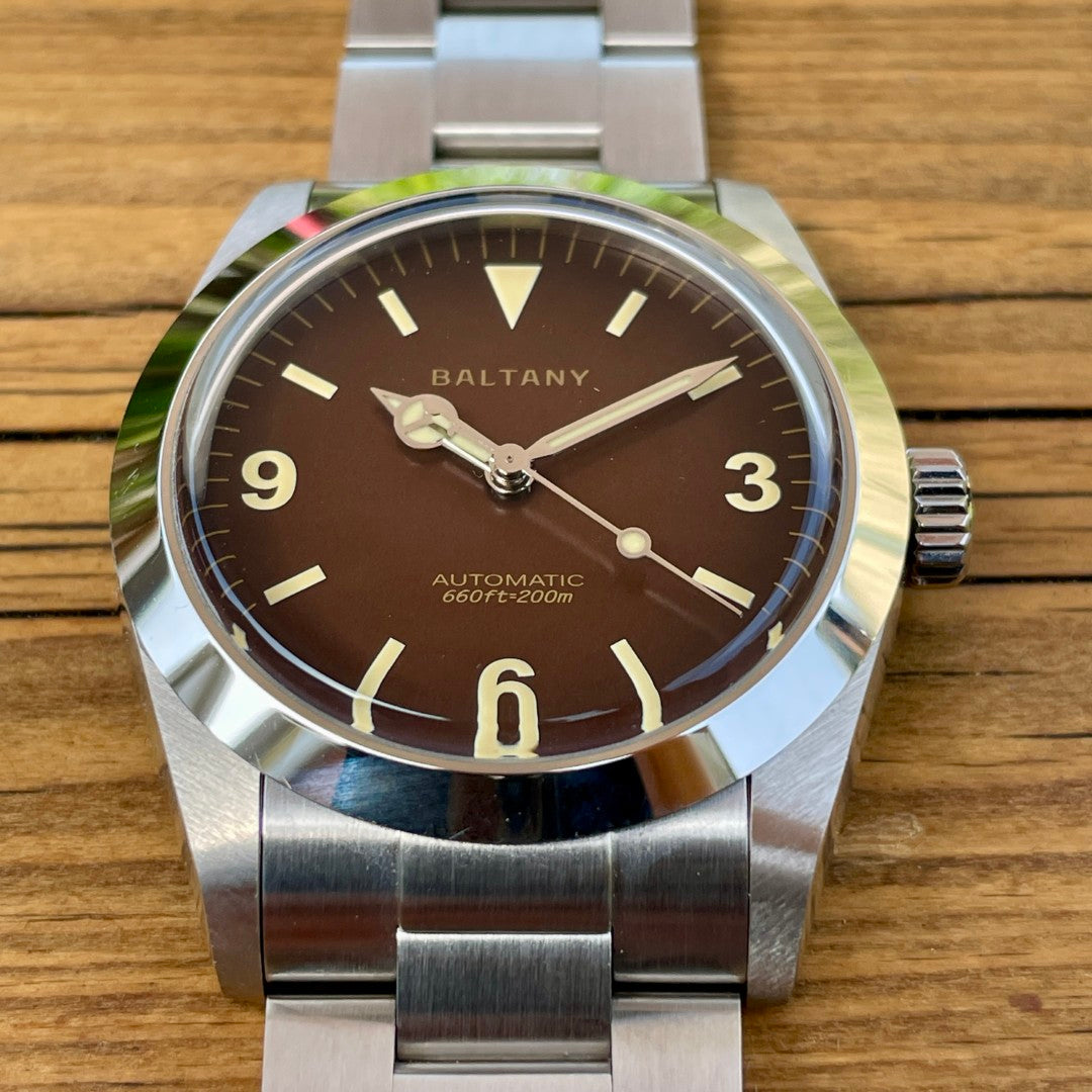 Baltany Tropical Dial Explorer Homage Automatic