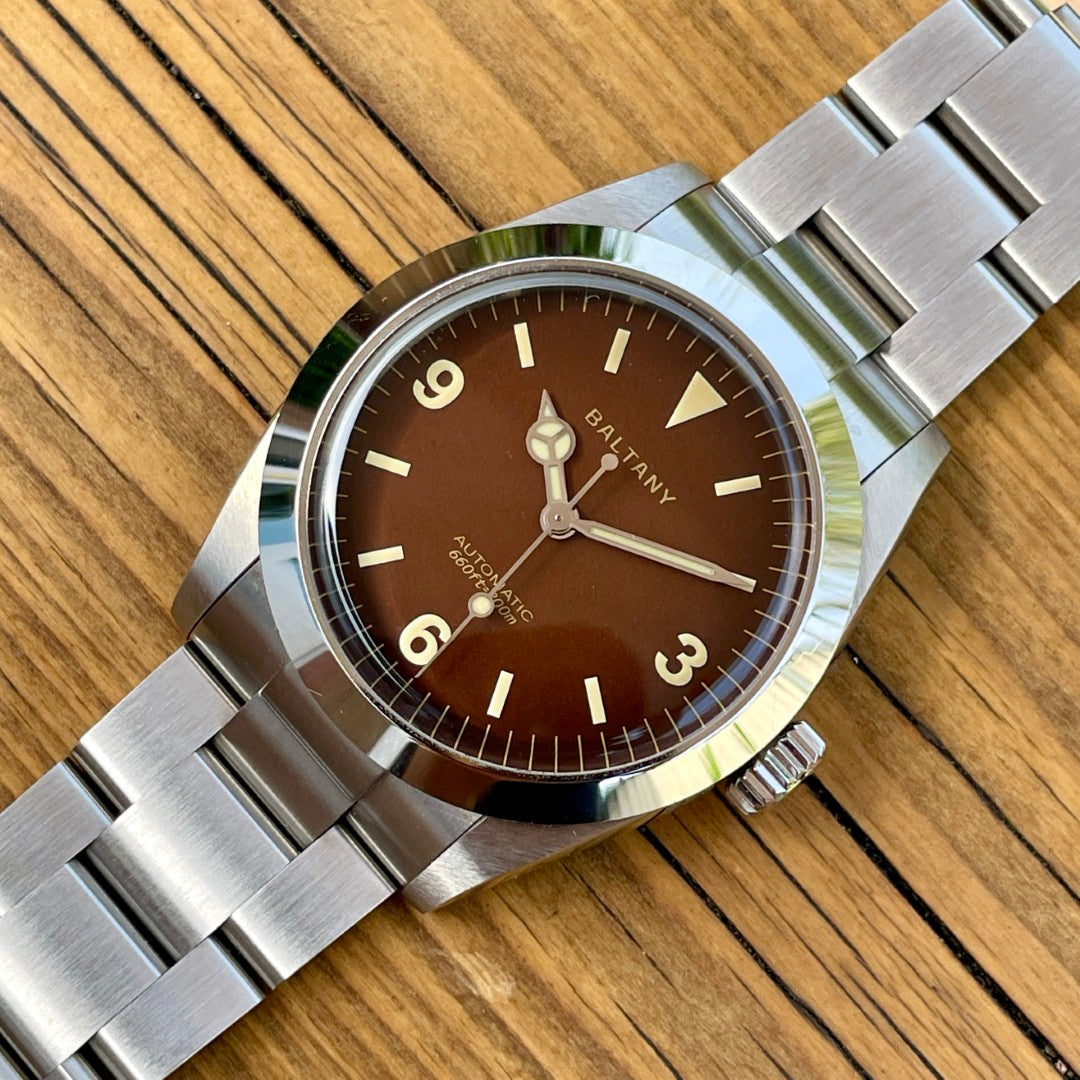Baltany Tropical Dial Explorer Homage Automatic