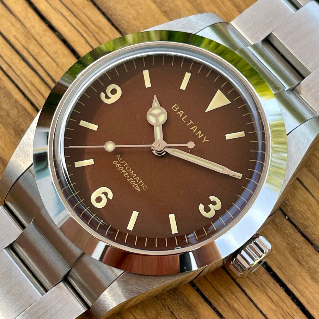 Baltany Tropical Dial Explorer Homage Automatic