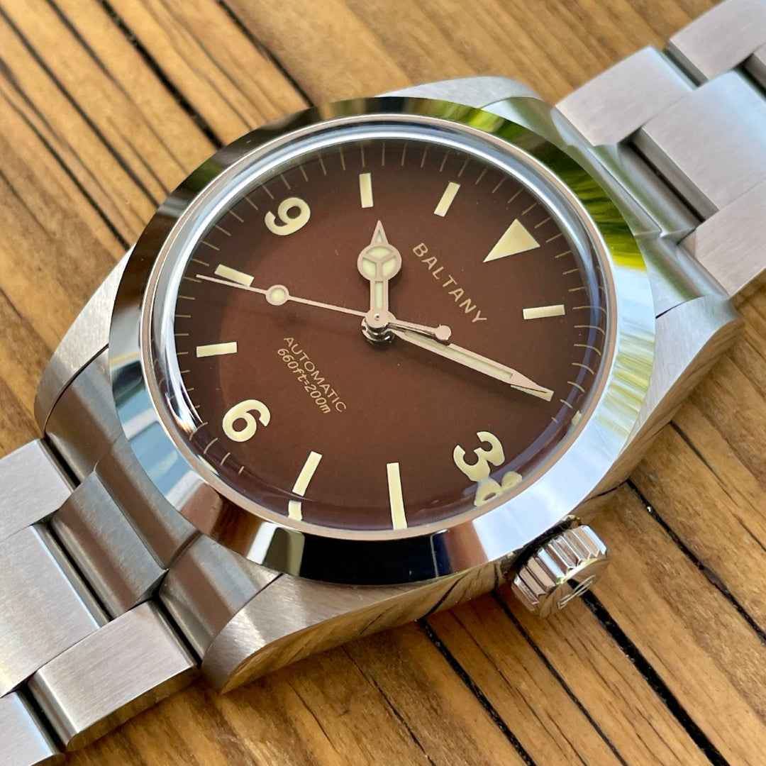 Baltany Tropical Dial Explorer Homage Automatic