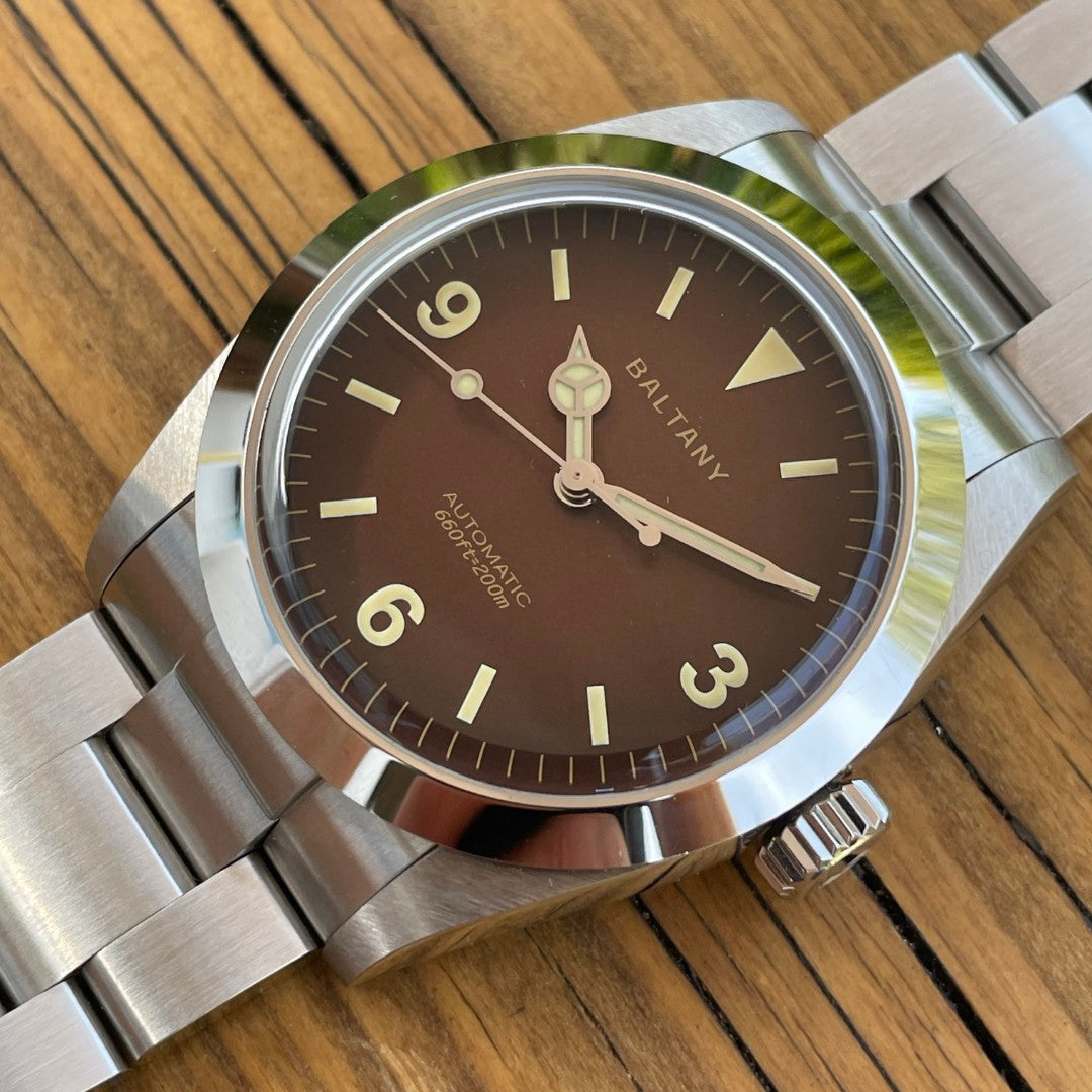 Baltany Tropical Dial Explorer Homage Automatic