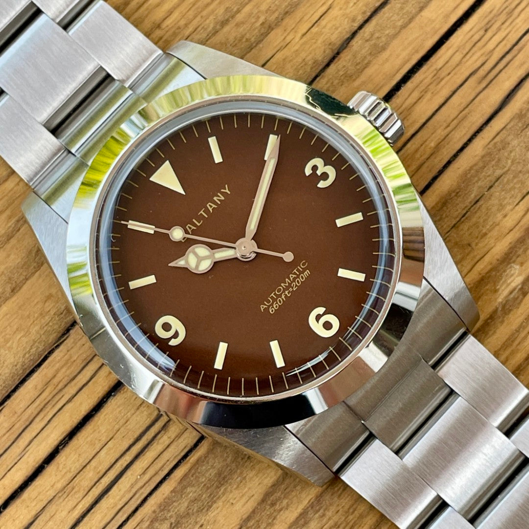 Baltany Tropical Dial Explorer Homage Automatic