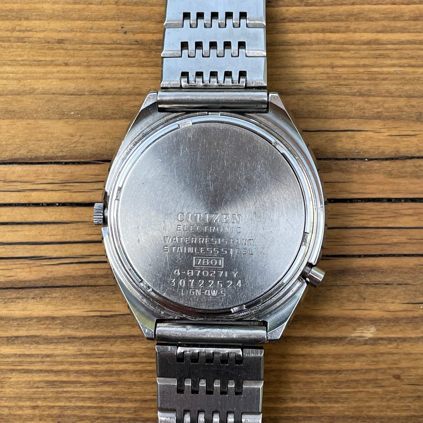 Citizen Cosmotron 7801 Electronic Balance and Flyback Seconds