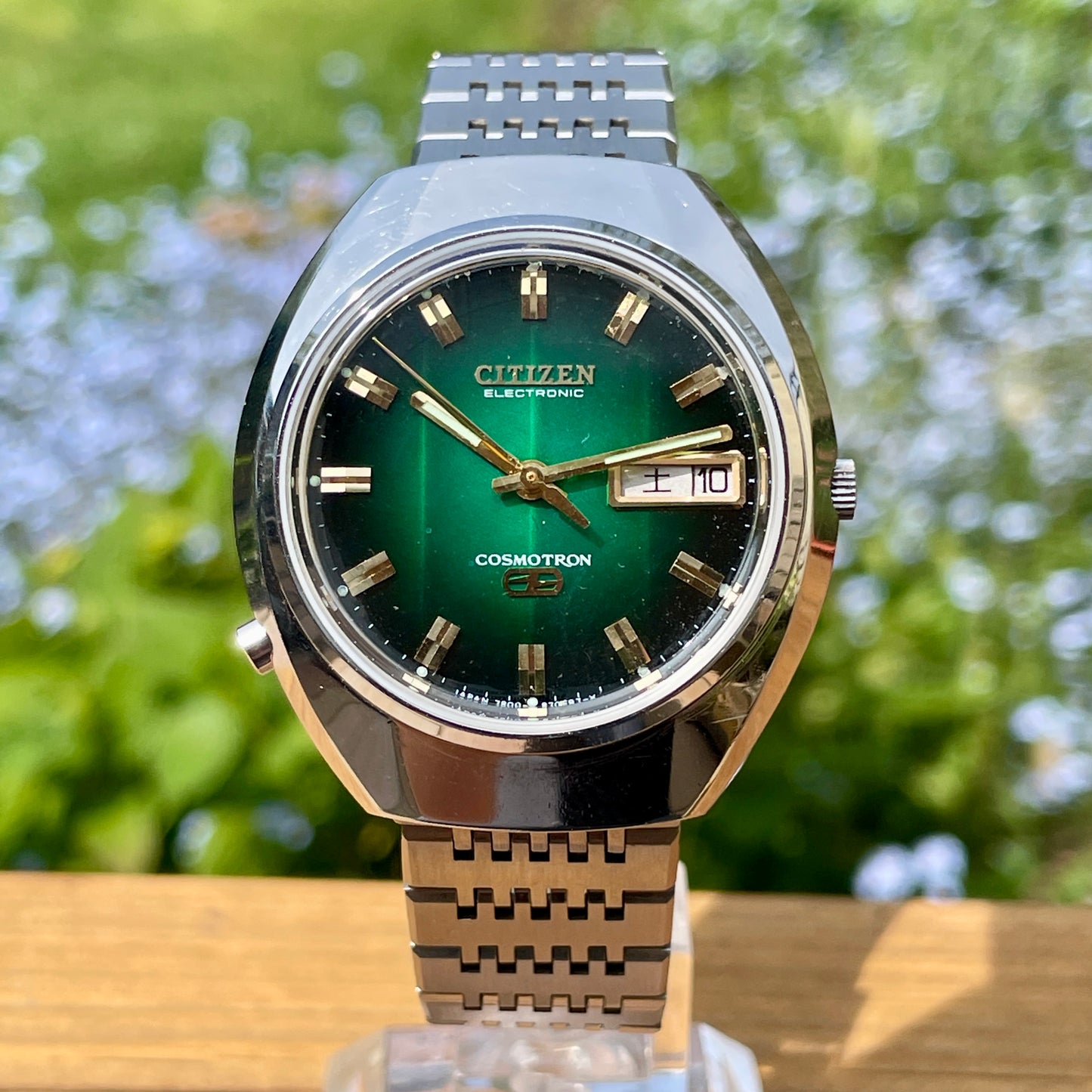 Citizen Cosmotron 7801 Electronic Balance and Flyback Seconds