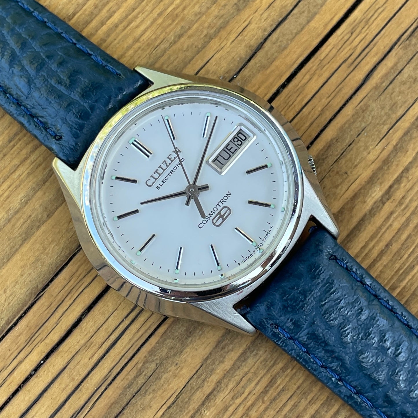 Citizen Costmotron Hybrid Watch 1970s 7804