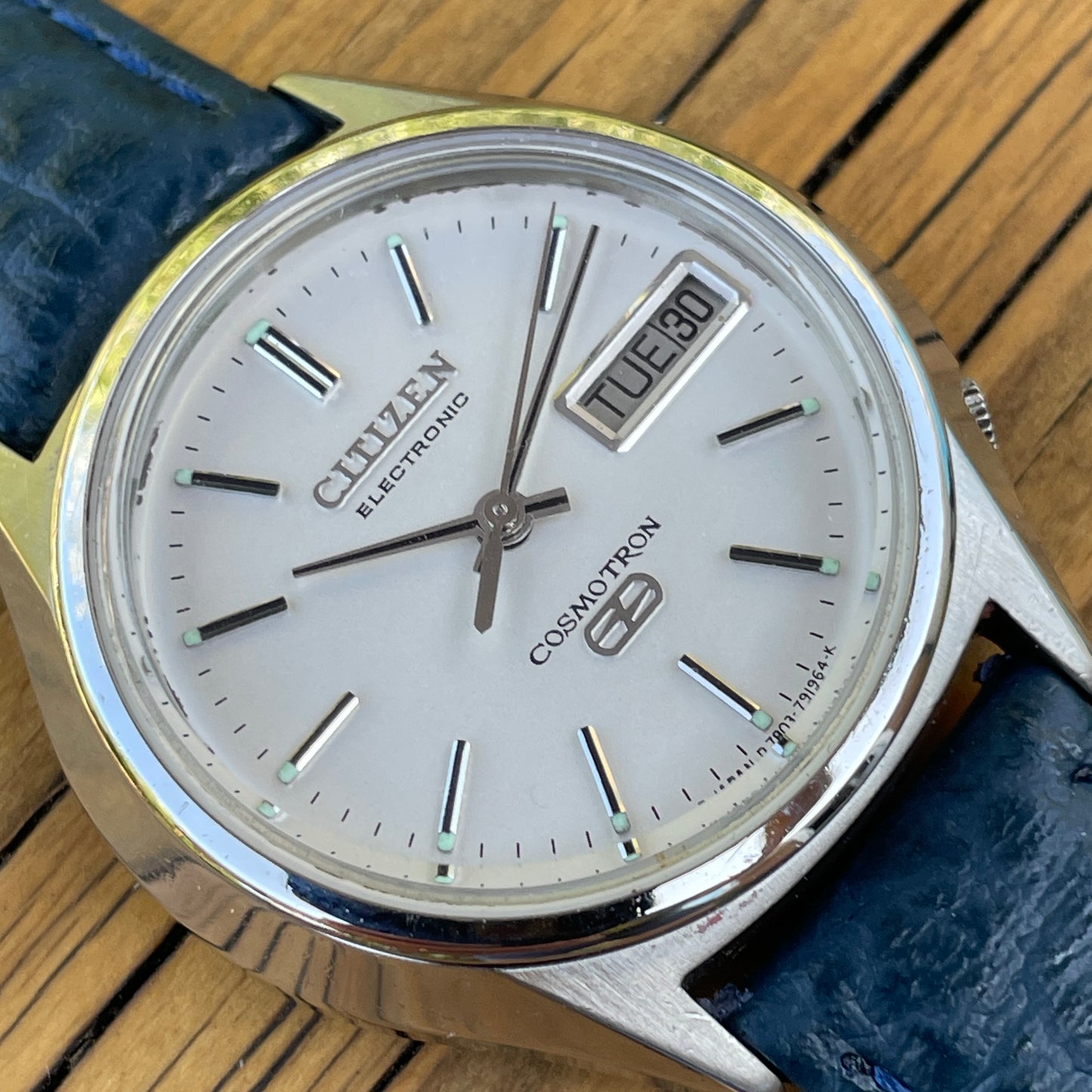 Citizen Costmotron Hybrid Watch 1970s 7804