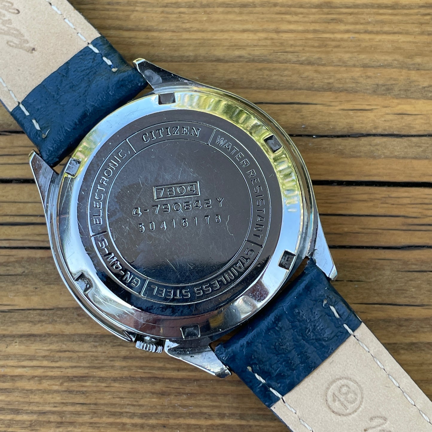Citizen Costmotron Hybrid Watch 1970s 7804