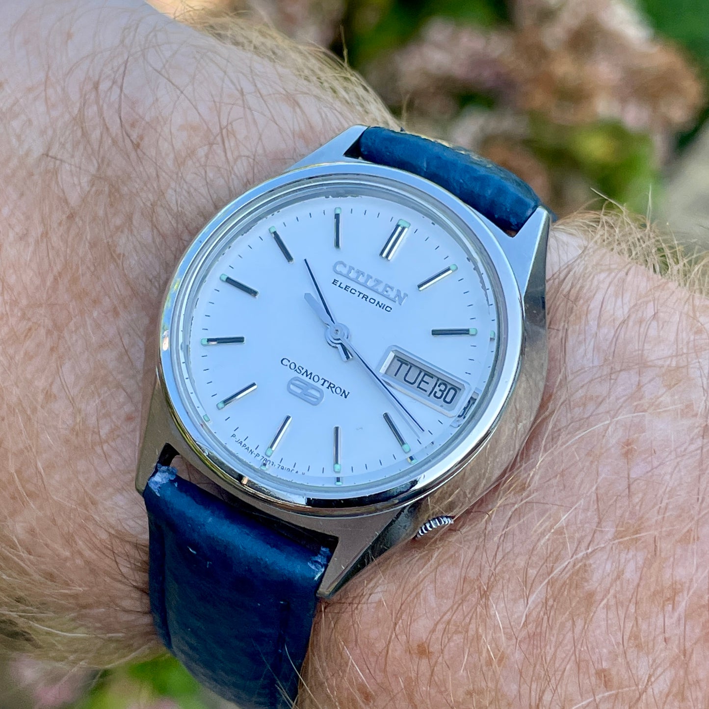 Citizen Costmotron Hybrid Watch 1970s 7804